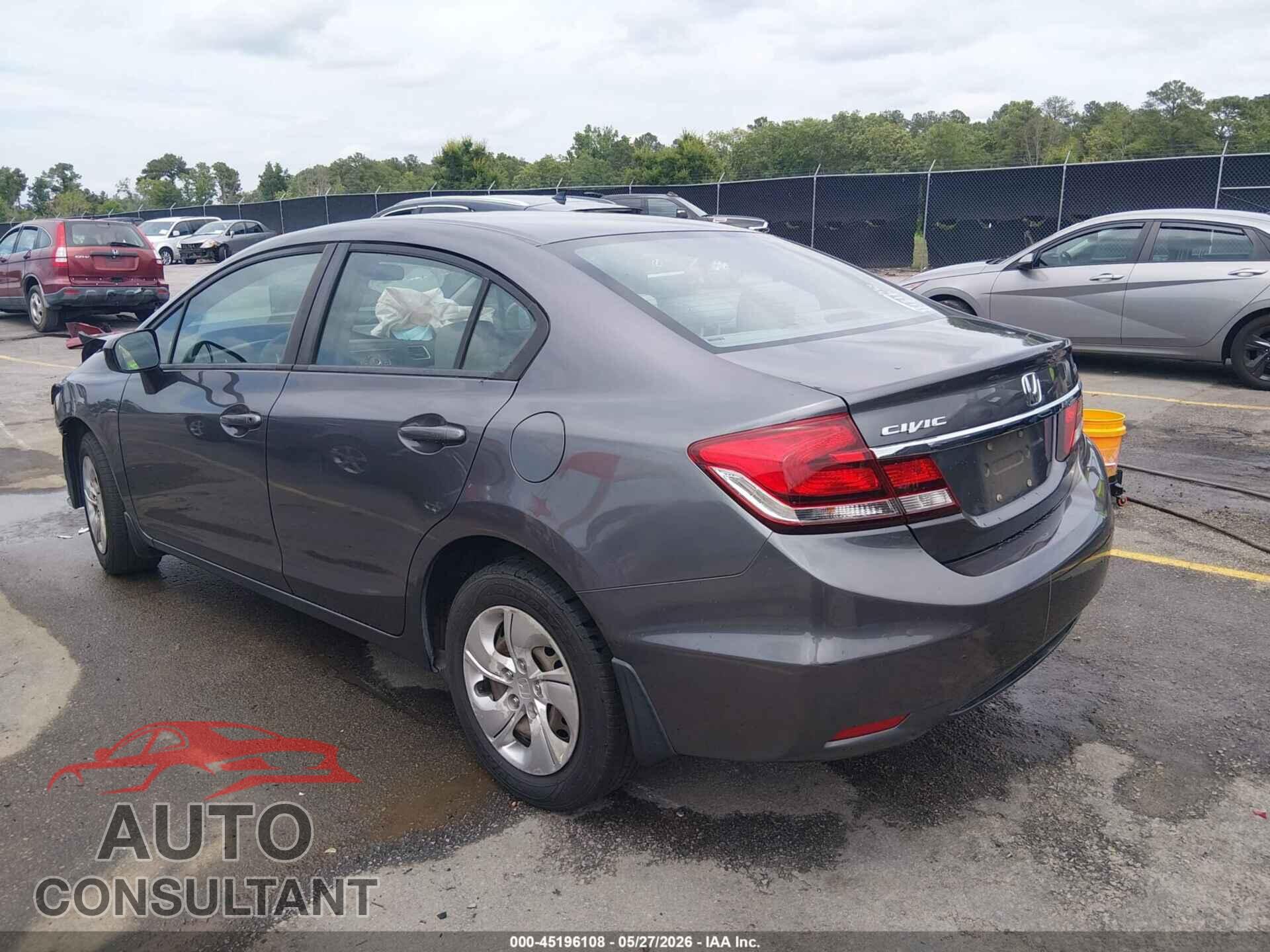 HONDA CIVIC 2014 - 19XFB2F58EE033376