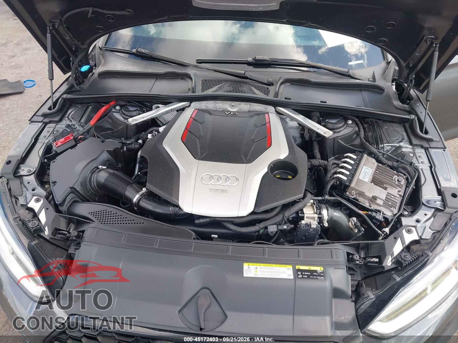 AUDI S5 2018 - WAUC4CF59JA092532