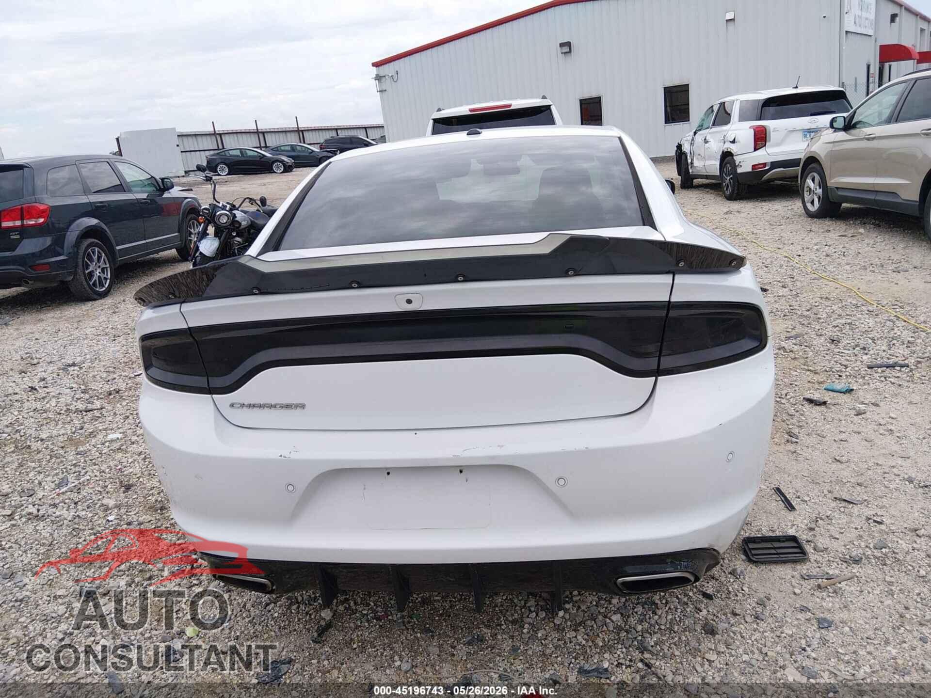 DODGE CHARGER 2019 - 2C3CDXBG4KH628313