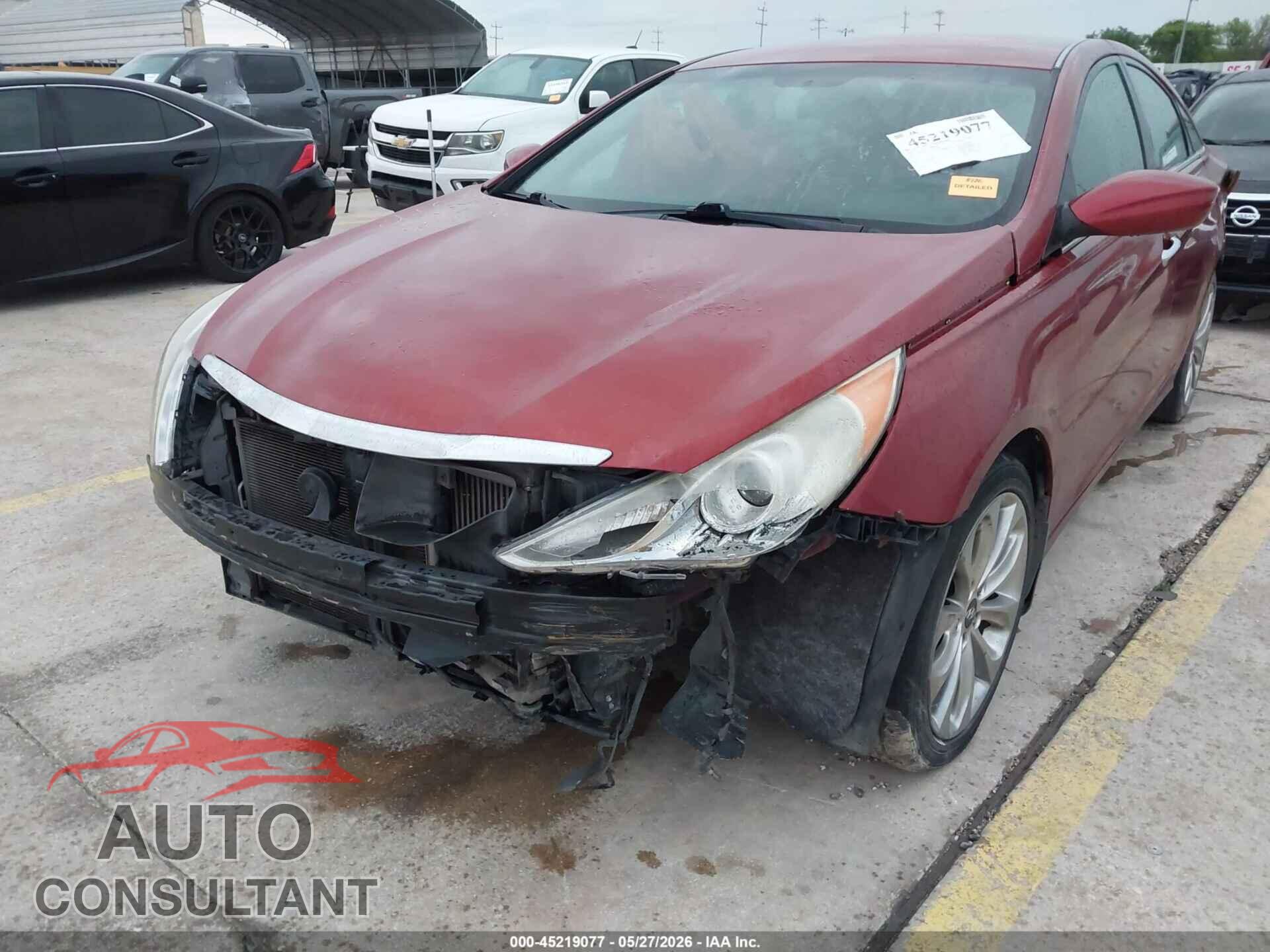 HYUNDAI SONATA 2012 - 5NPEC4AB4CH444588
