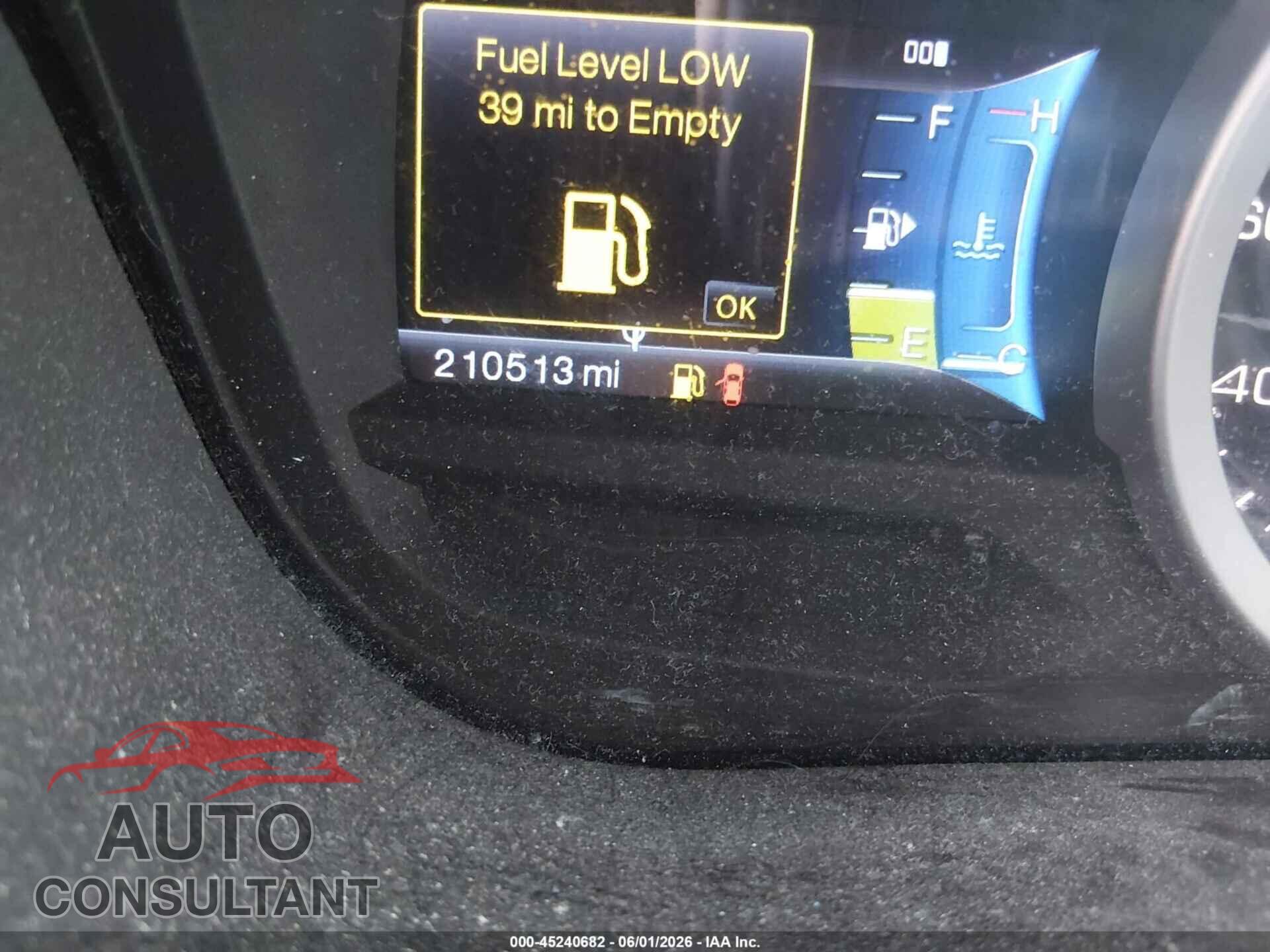 FORD EXPLORER 2011 - 1FMHK7D84BGA78616