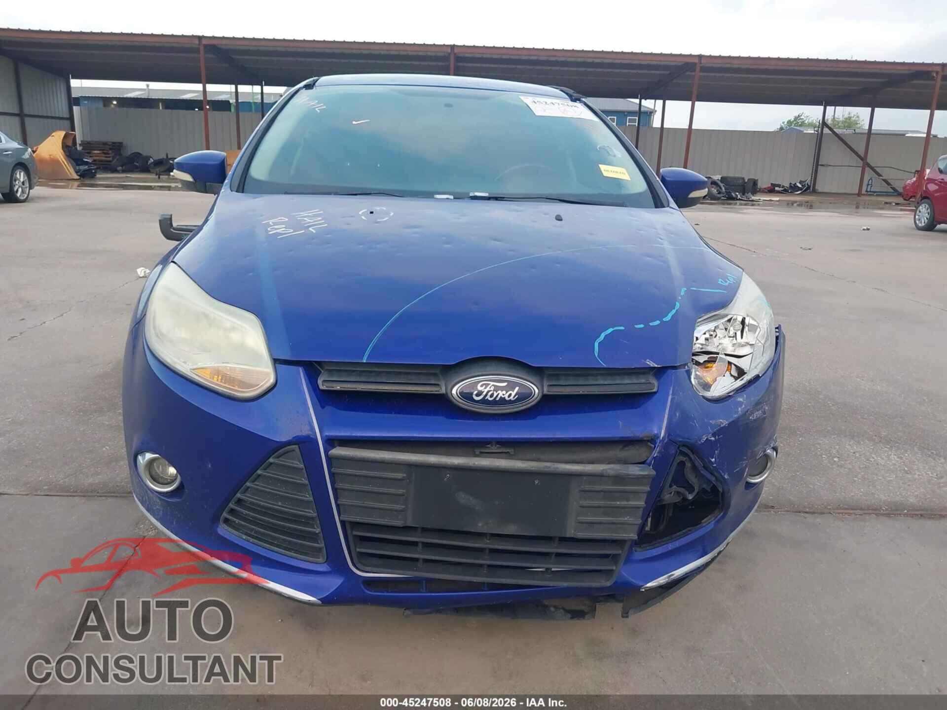 FORD FOCUS 2013 - 1FADP3F20DL144388