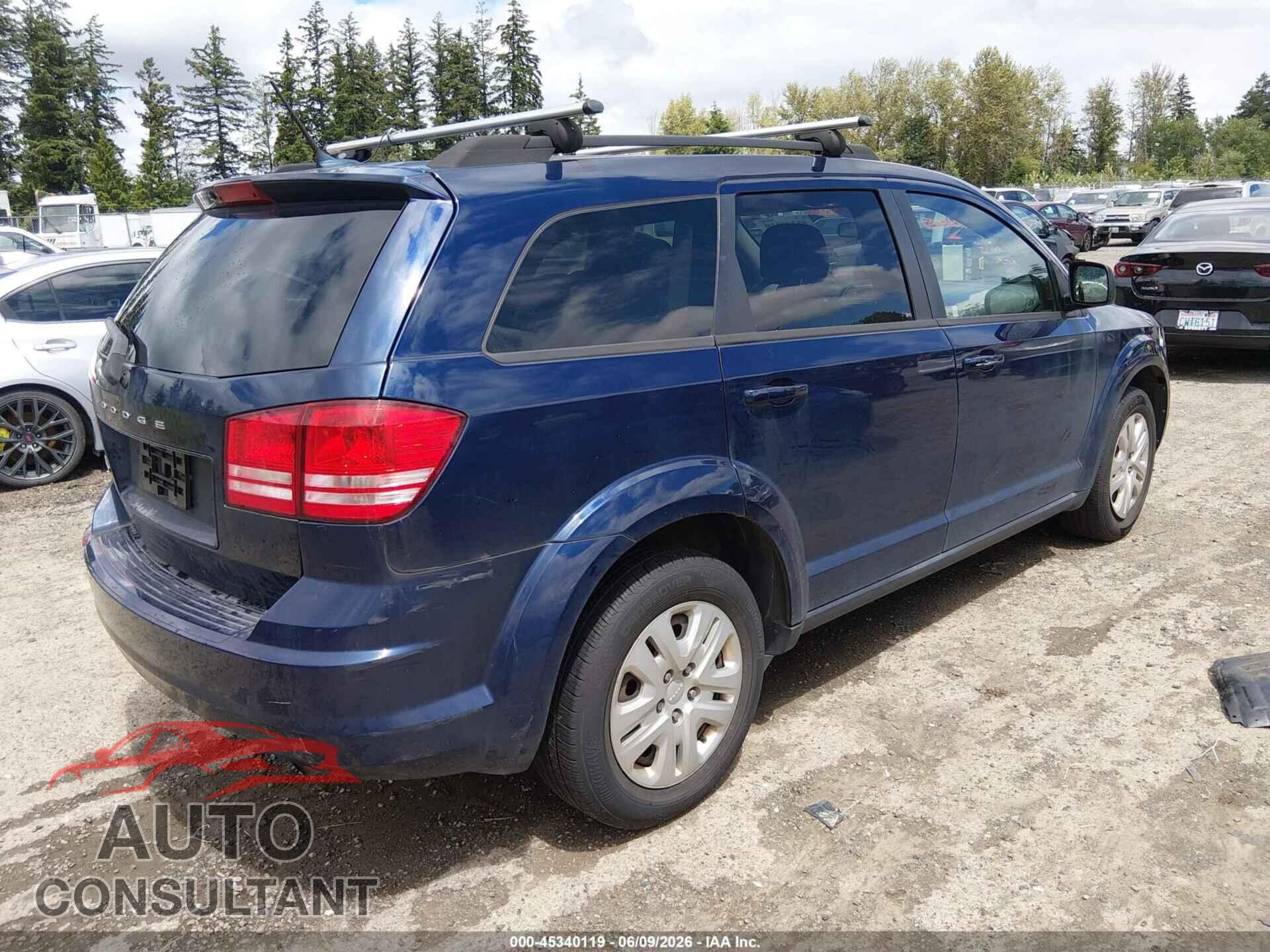 DODGE JOURNEY 2017 - 3C4PDCAB3HT701456