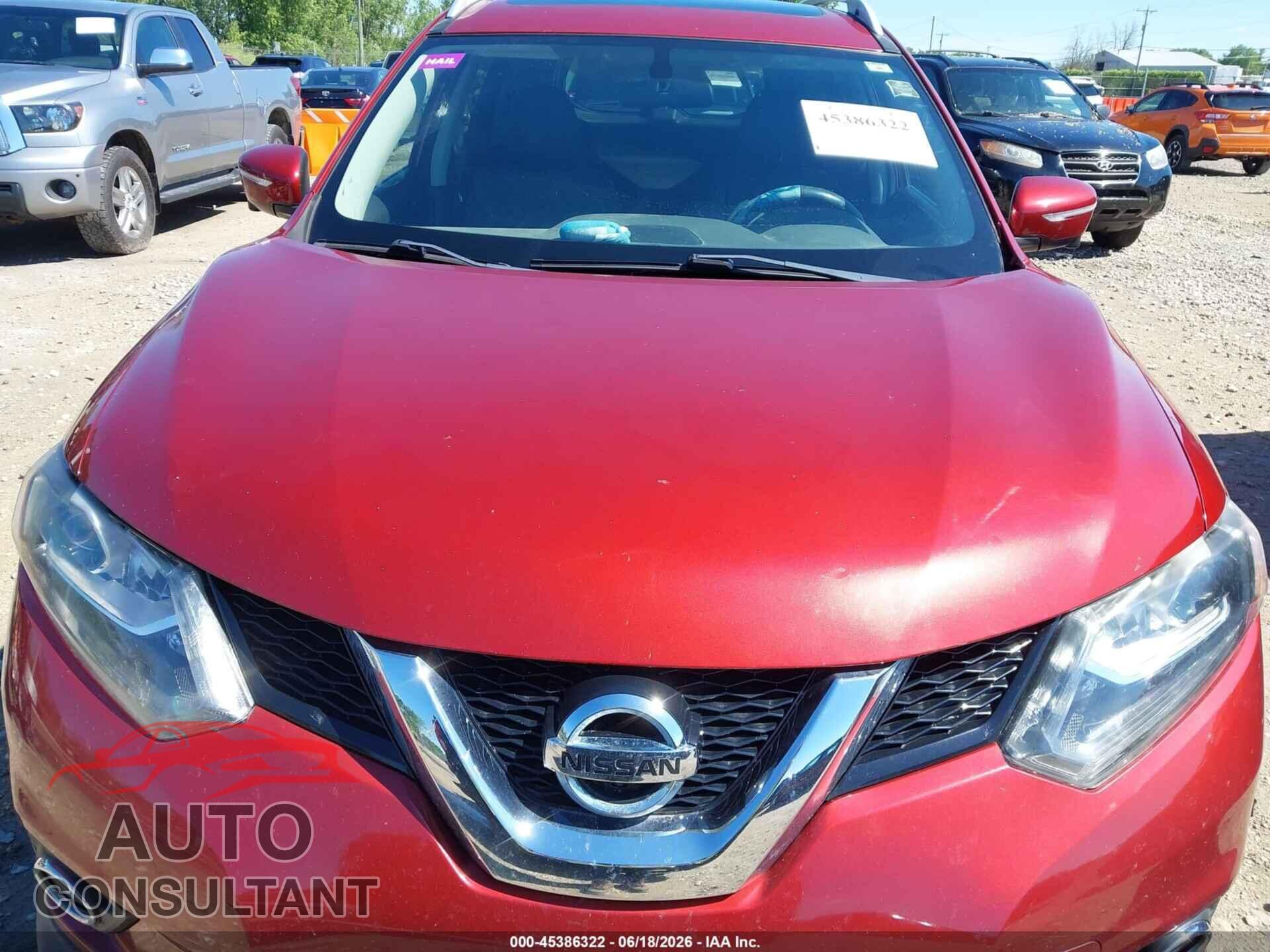 NISSAN ROGUE 2014 - 5N1AT2MT3EC823731