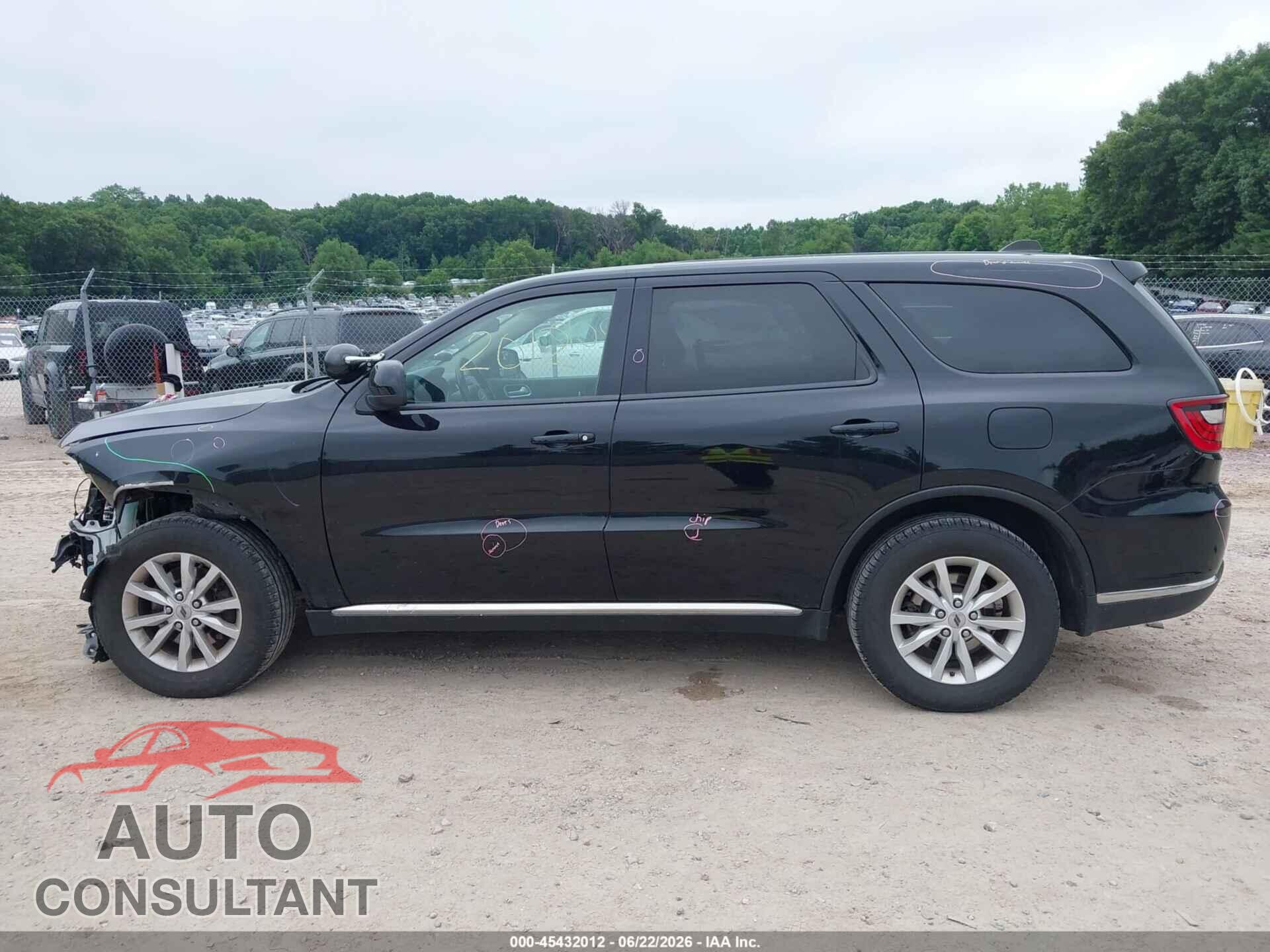 DODGE DURANGO 2020 - 1C4RDJFG2LC164651