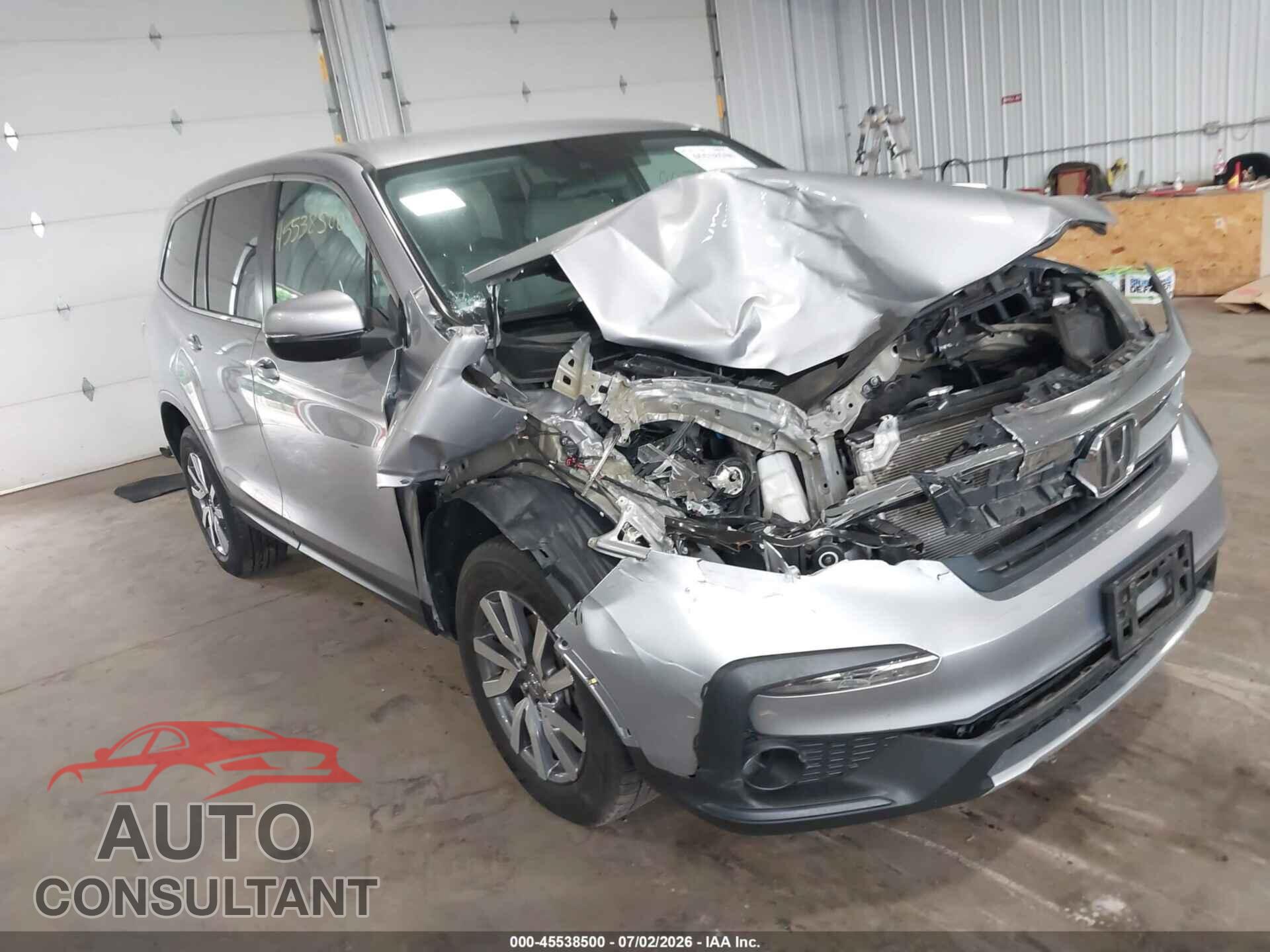 HONDA PILOT 2021 - 5FNYF6H36MB071083