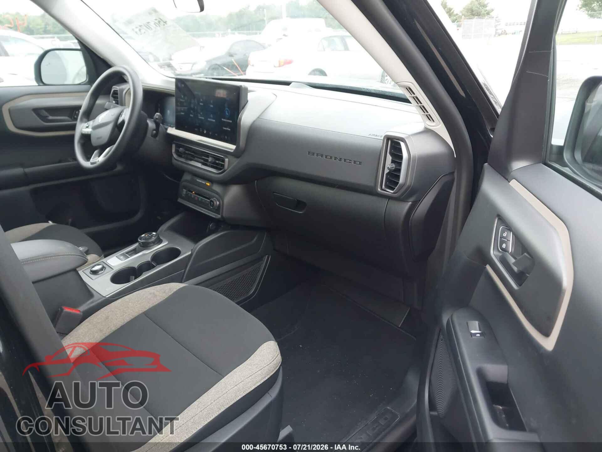 FORD BRONCO SPORT 2026 - 3FMCR9BN5TRE29327