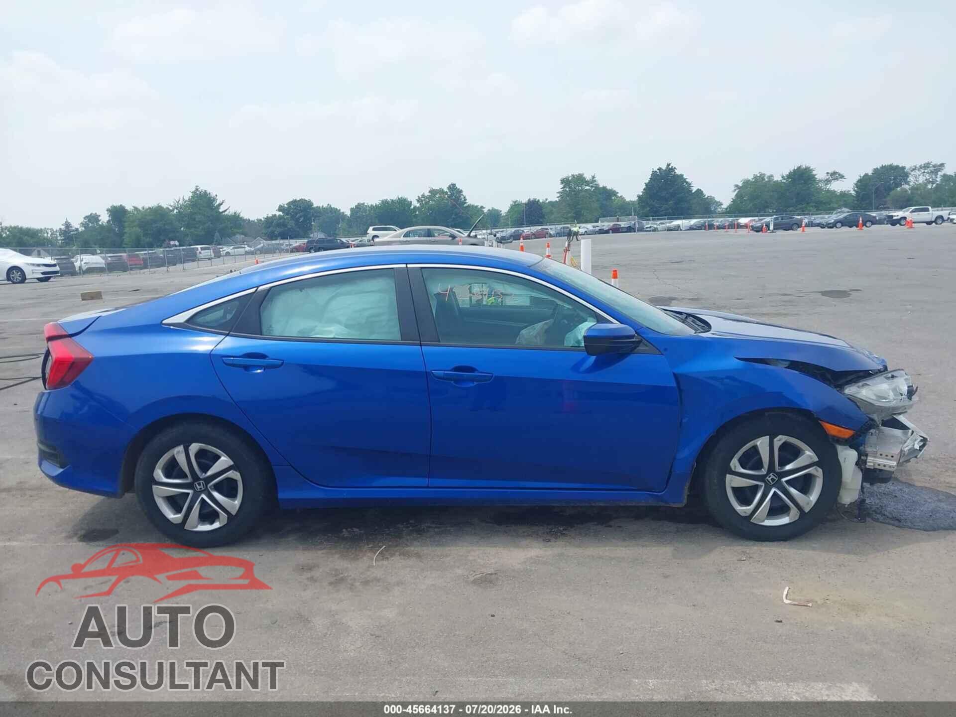 HONDA CIVIC 2017 - 19XFC2F56HE037024