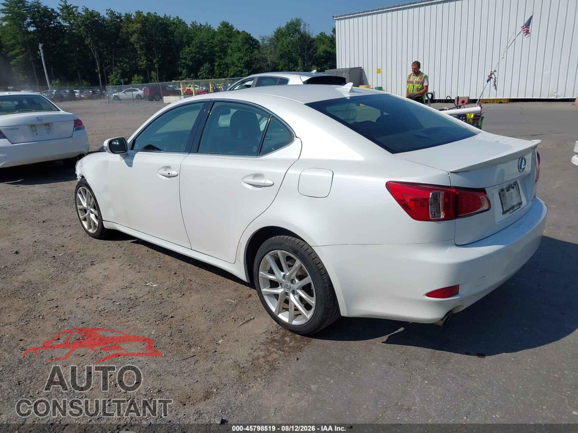 LEXUS IS 250 2012 - JTHCF5C2XC5054286