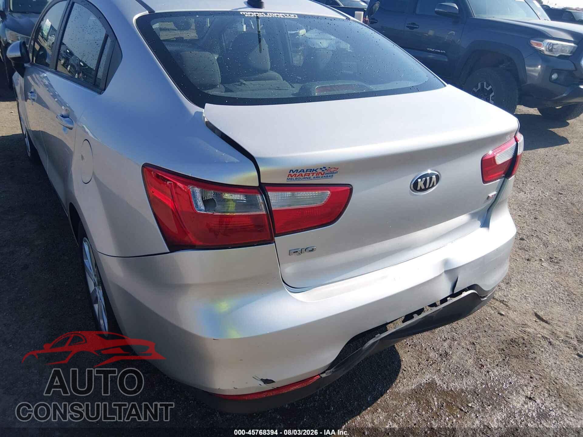 KIA RIO 2017 - KNADM4A32H6071065