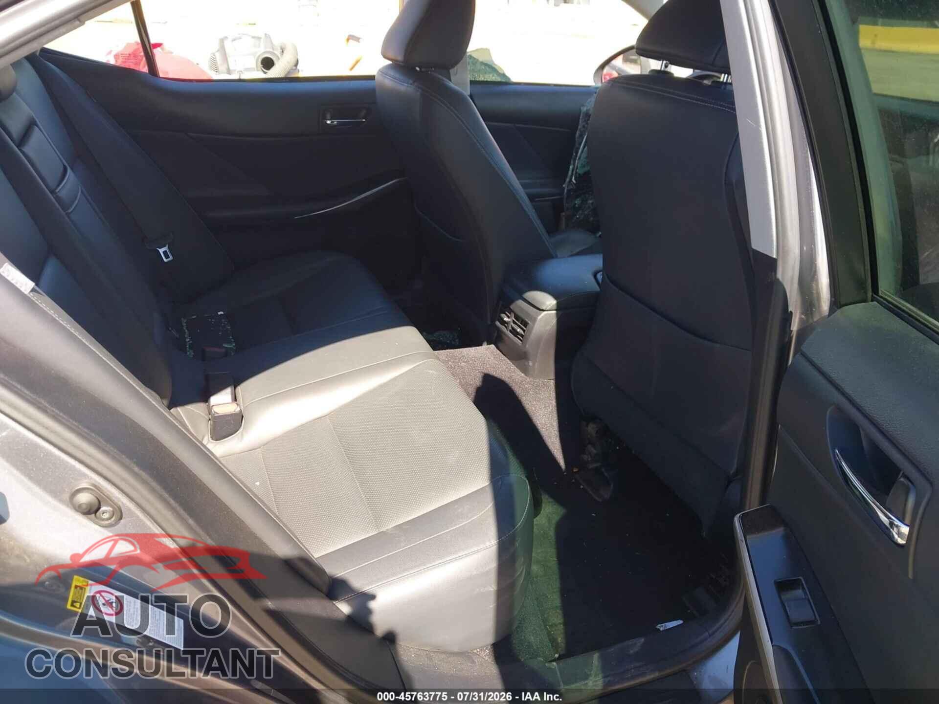 LEXUS IS 250 2014 - JTHBF1D29E5017090