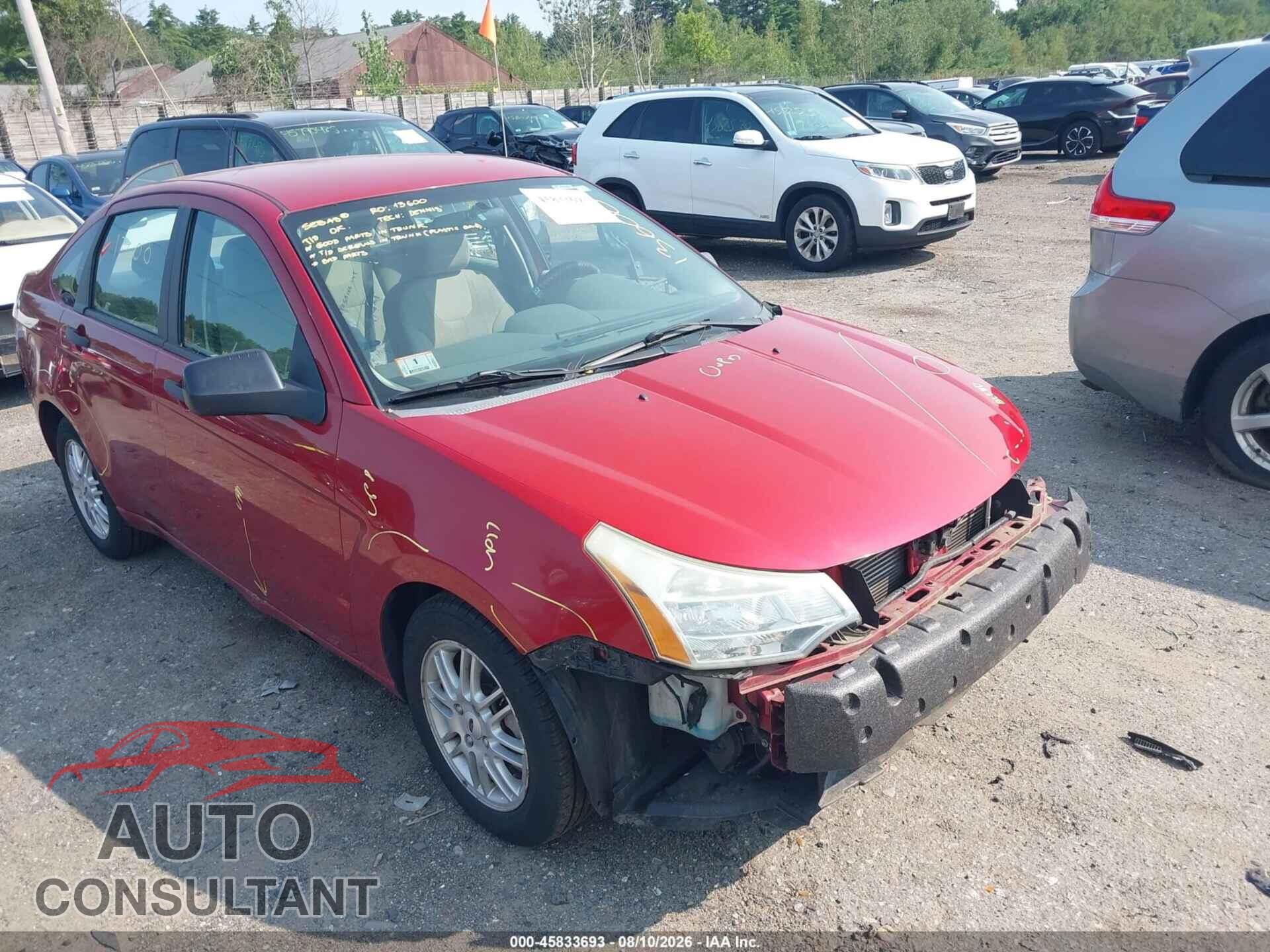 FORD FOCUS 2009 - 1FAHP35N79W201253