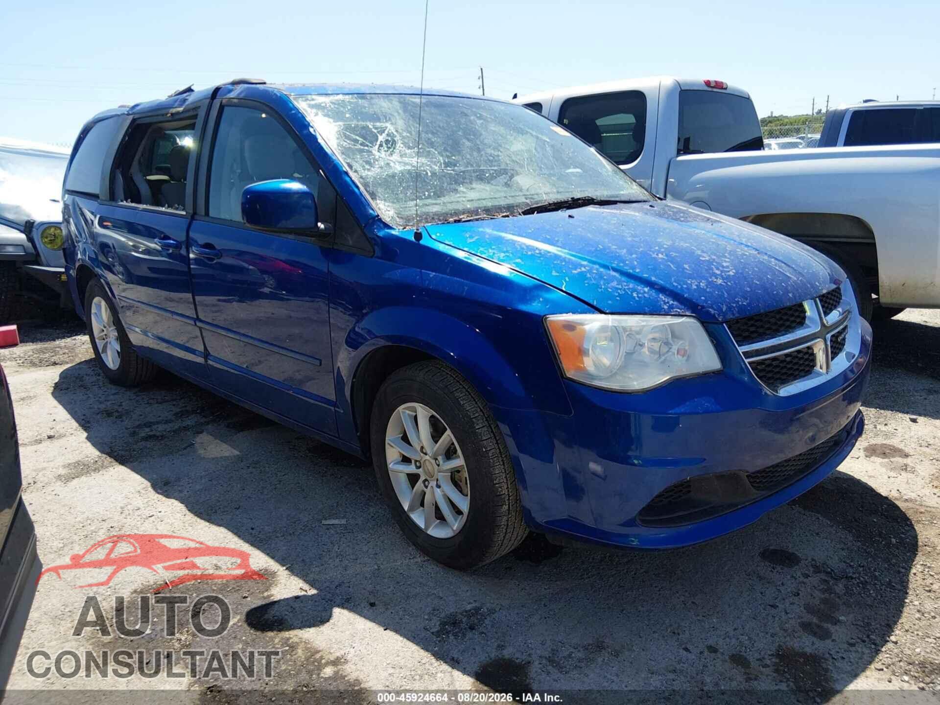 DODGE GRAND CARAVAN 2013 - 2C4RDGCG2DR726449