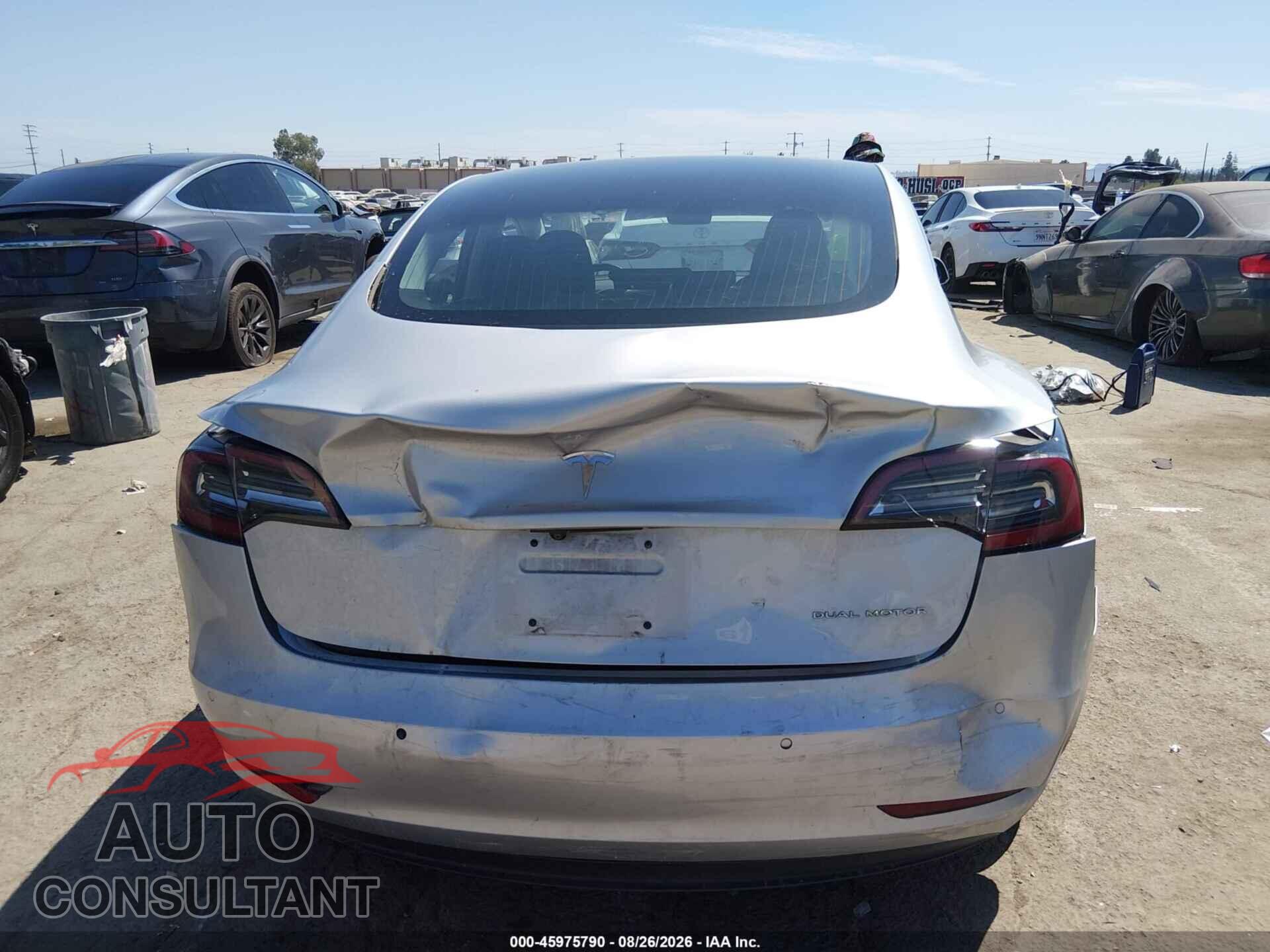 TESLA MODEL 3 2018 - 5YJ3E1EB4JF093350