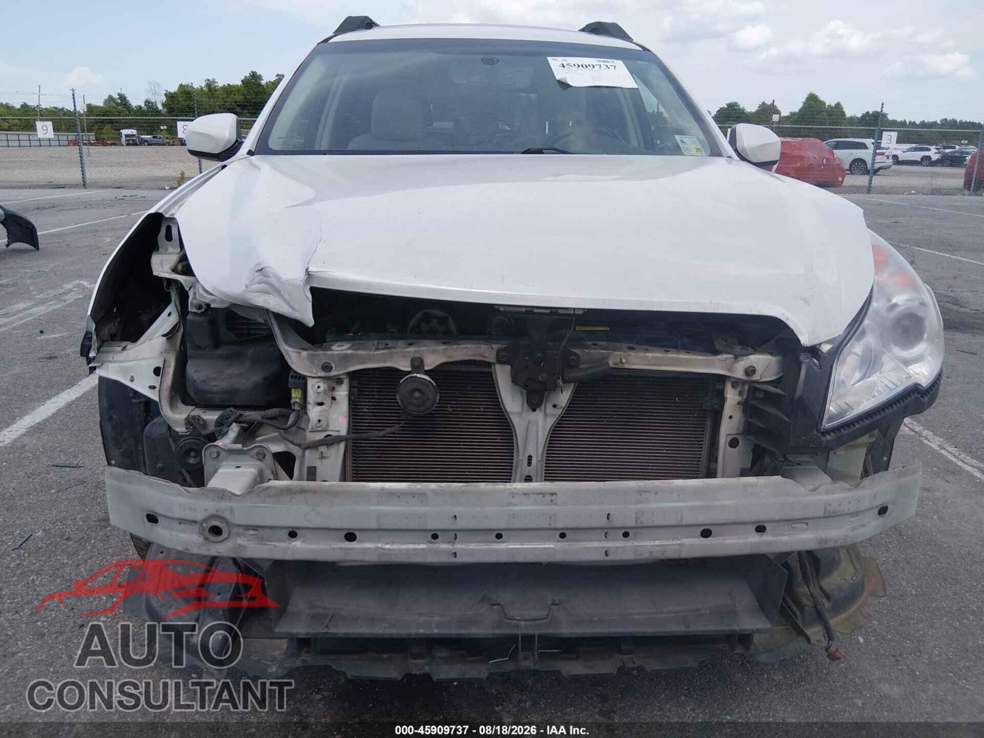 SUBARU OUTBACK 2011 - 4S4BRBLC1B3432433