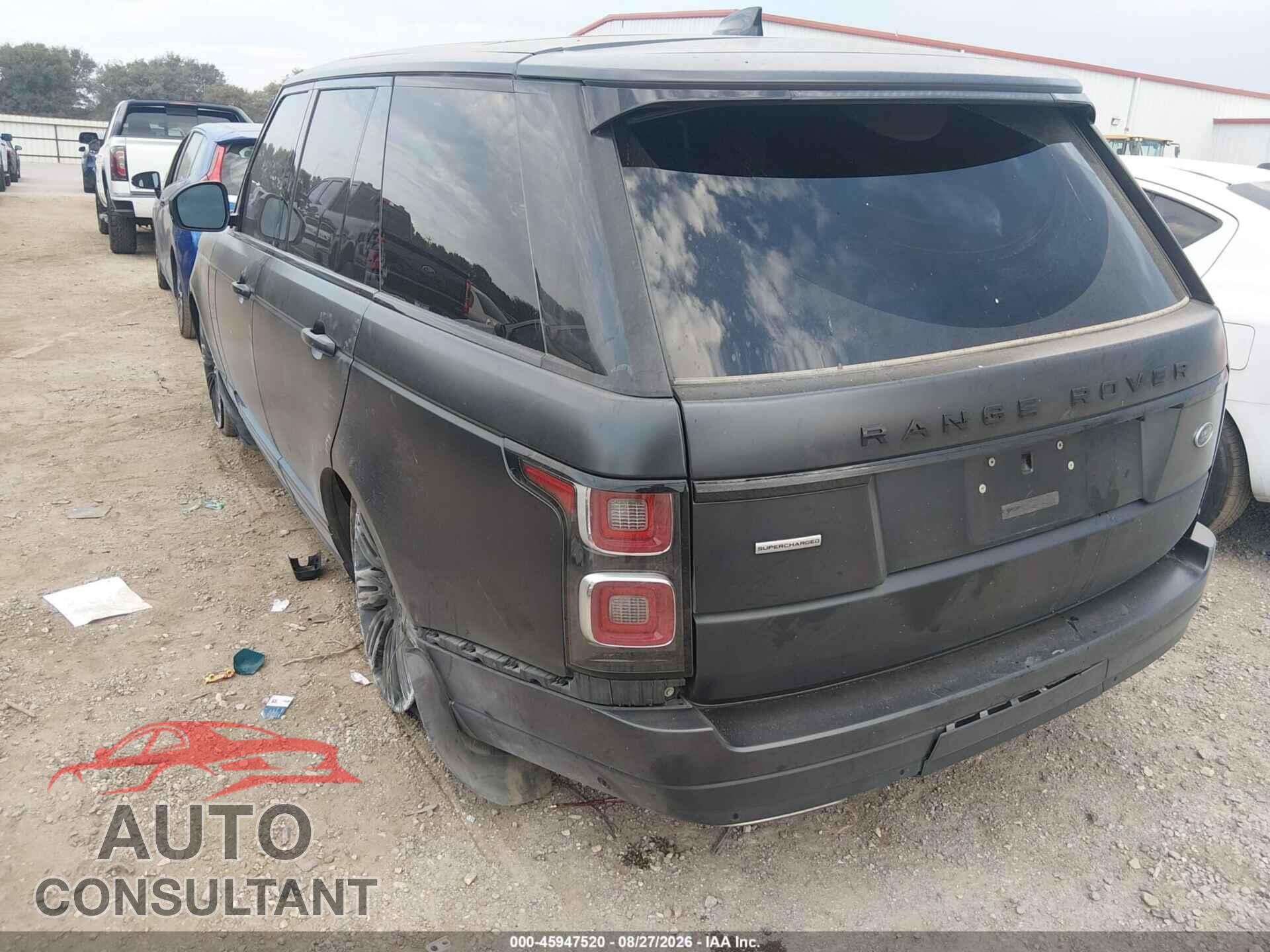 LAND ROVER RANGE ROVER 2019 - SALGS2RE1KA522242