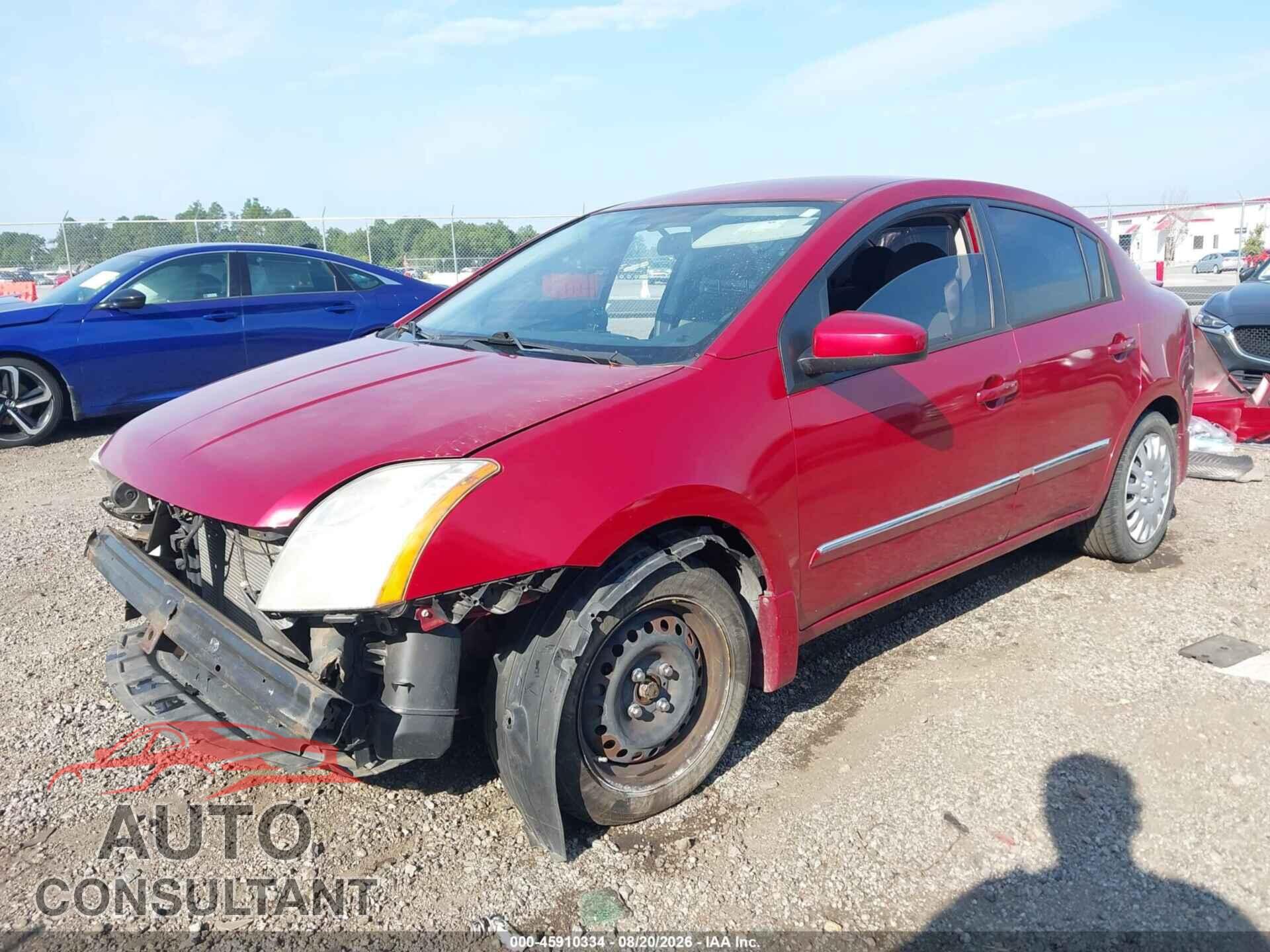 NISSAN SENTRA 2012 - 3N1AB6AP3CL761791