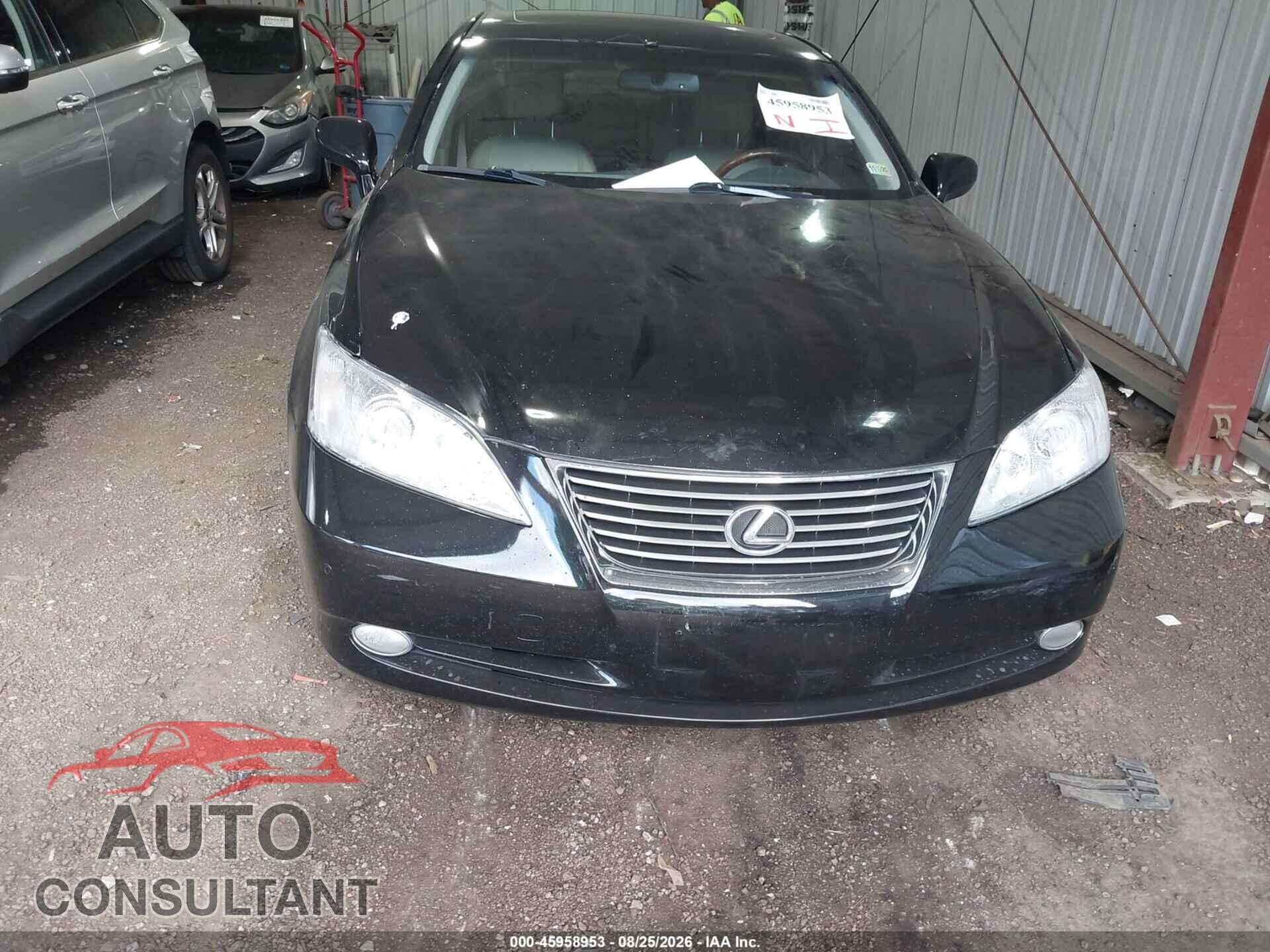 LEXUS ES 350 2009 - JTHBJ46G992290997