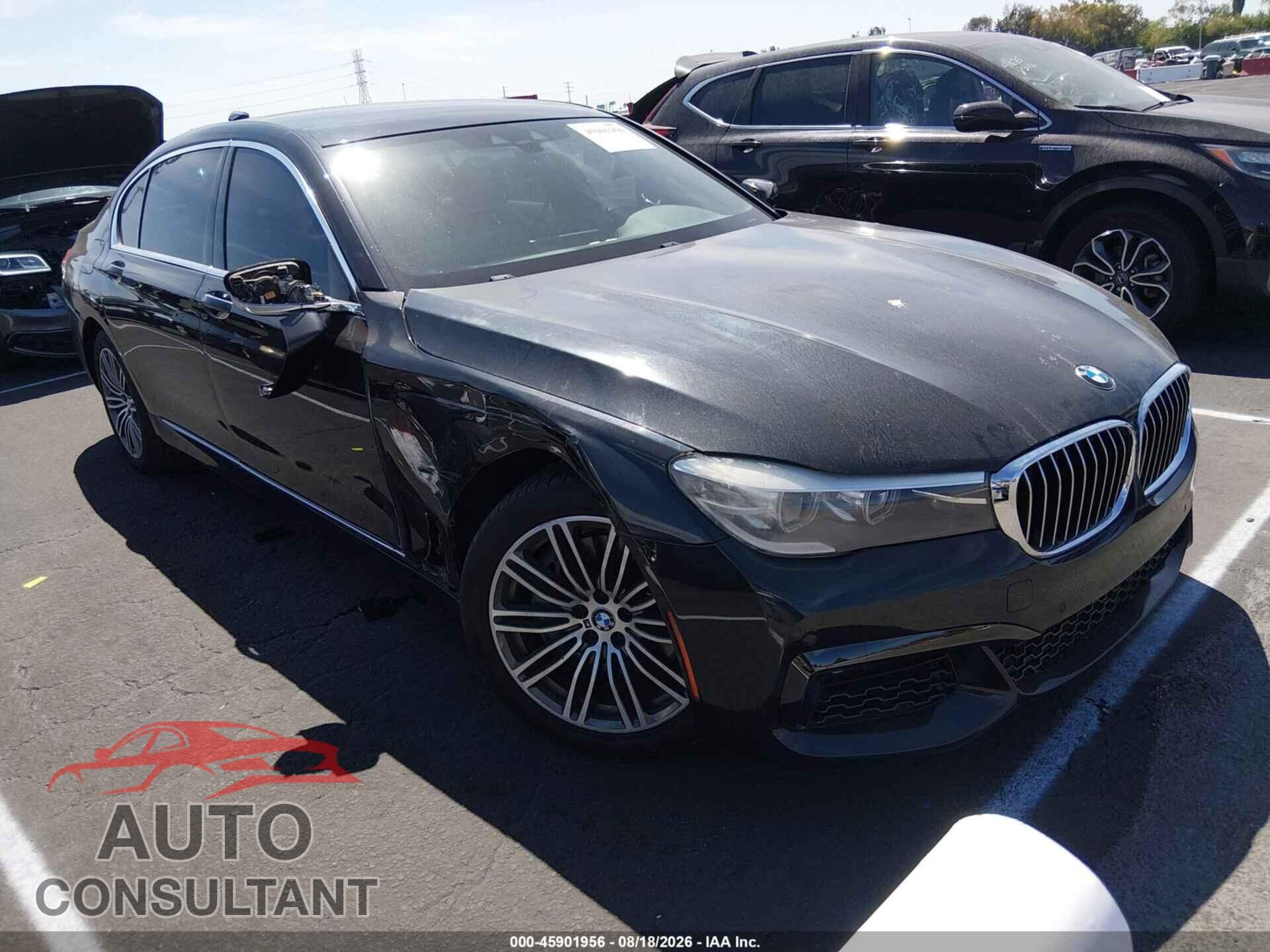 BMW 740I 2019 - WBA7E2C57KB217066