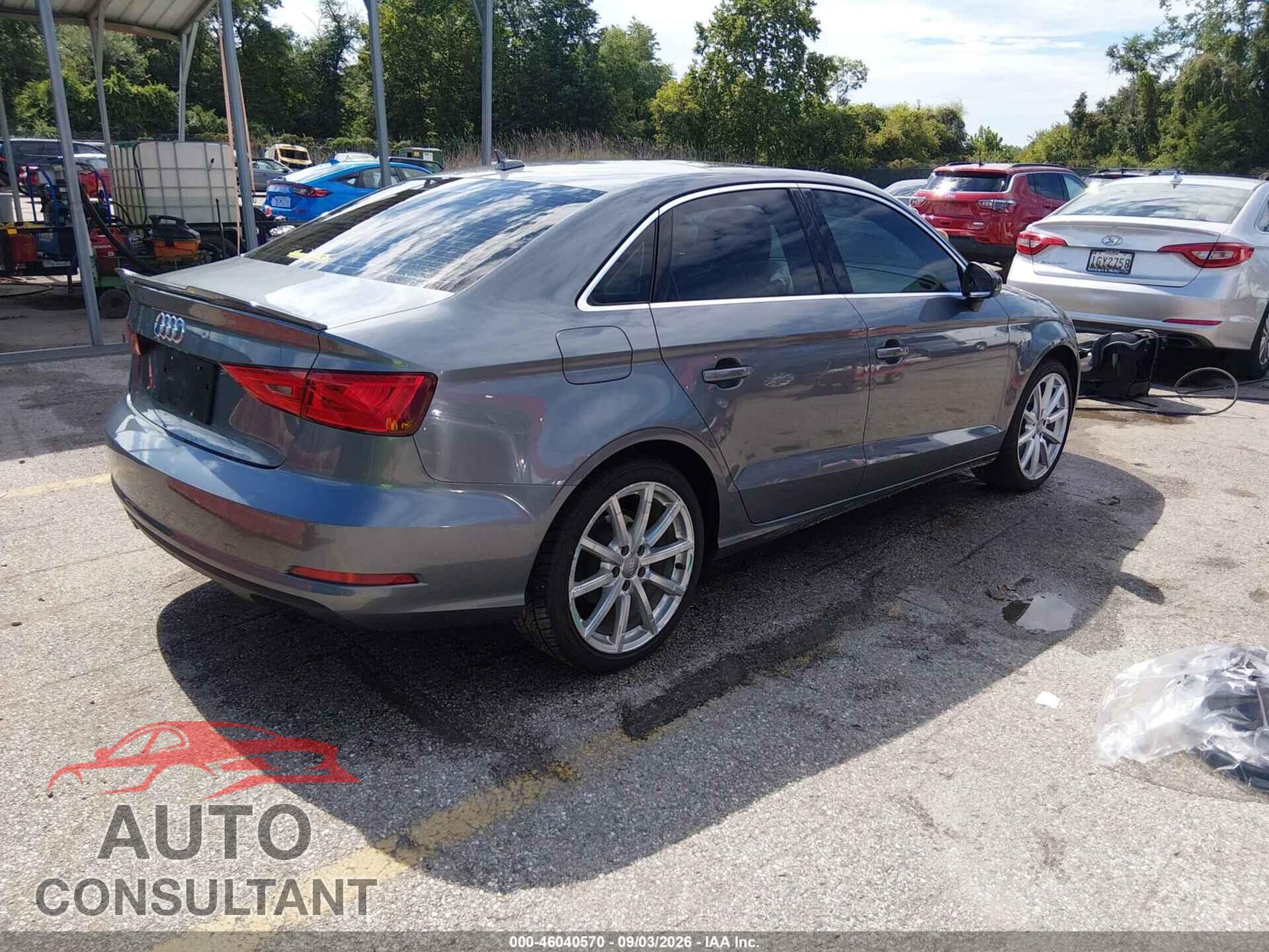 AUDI A3 2015 - WAUCCGFF3F1116317