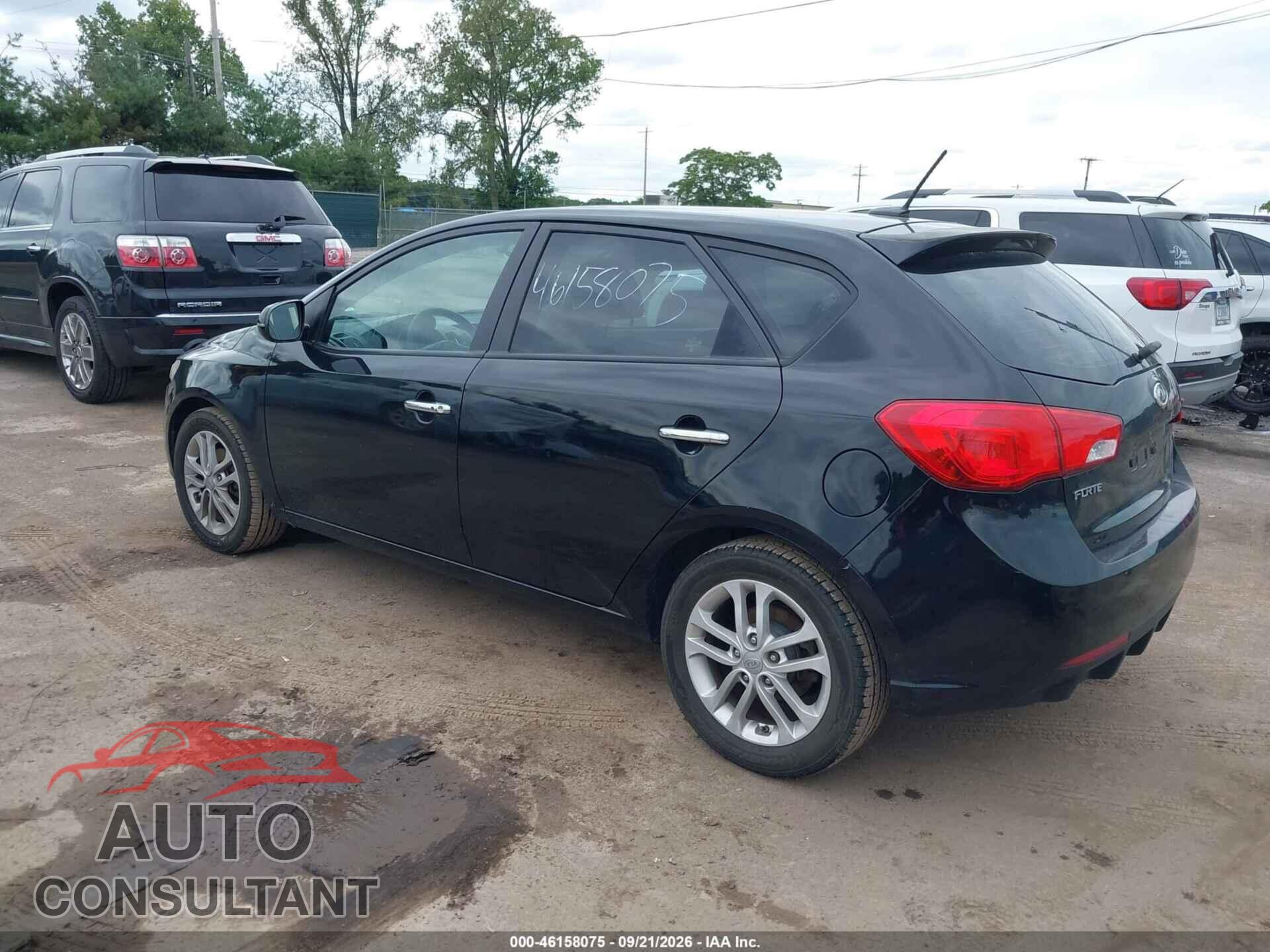 KIA FORTE 2012 - KNAFU5A22C5504341