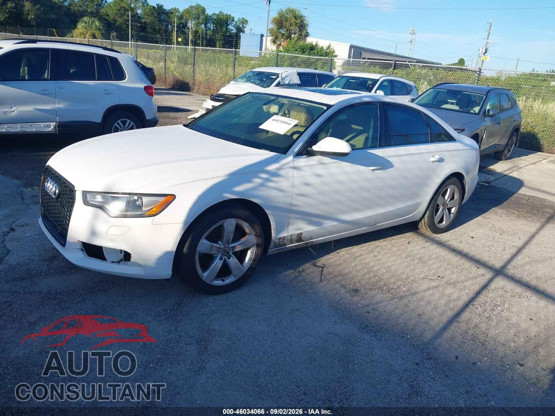 AUDI A6 2012 - WAUDFAFC9CN127048