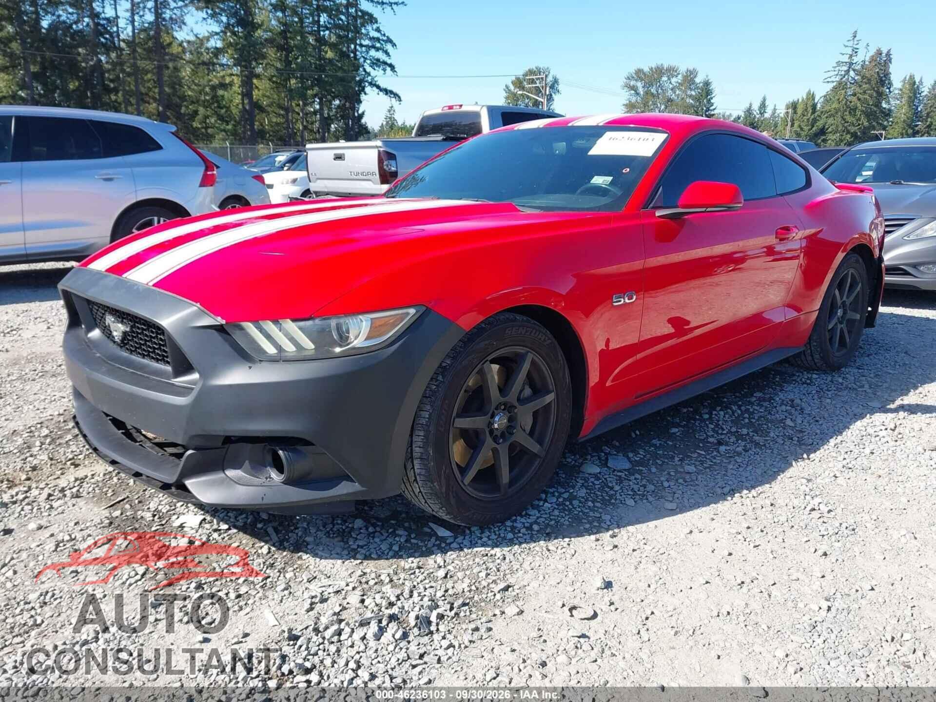 FORD MUSTANG 2017 - 1FA6P8CF3H5257601