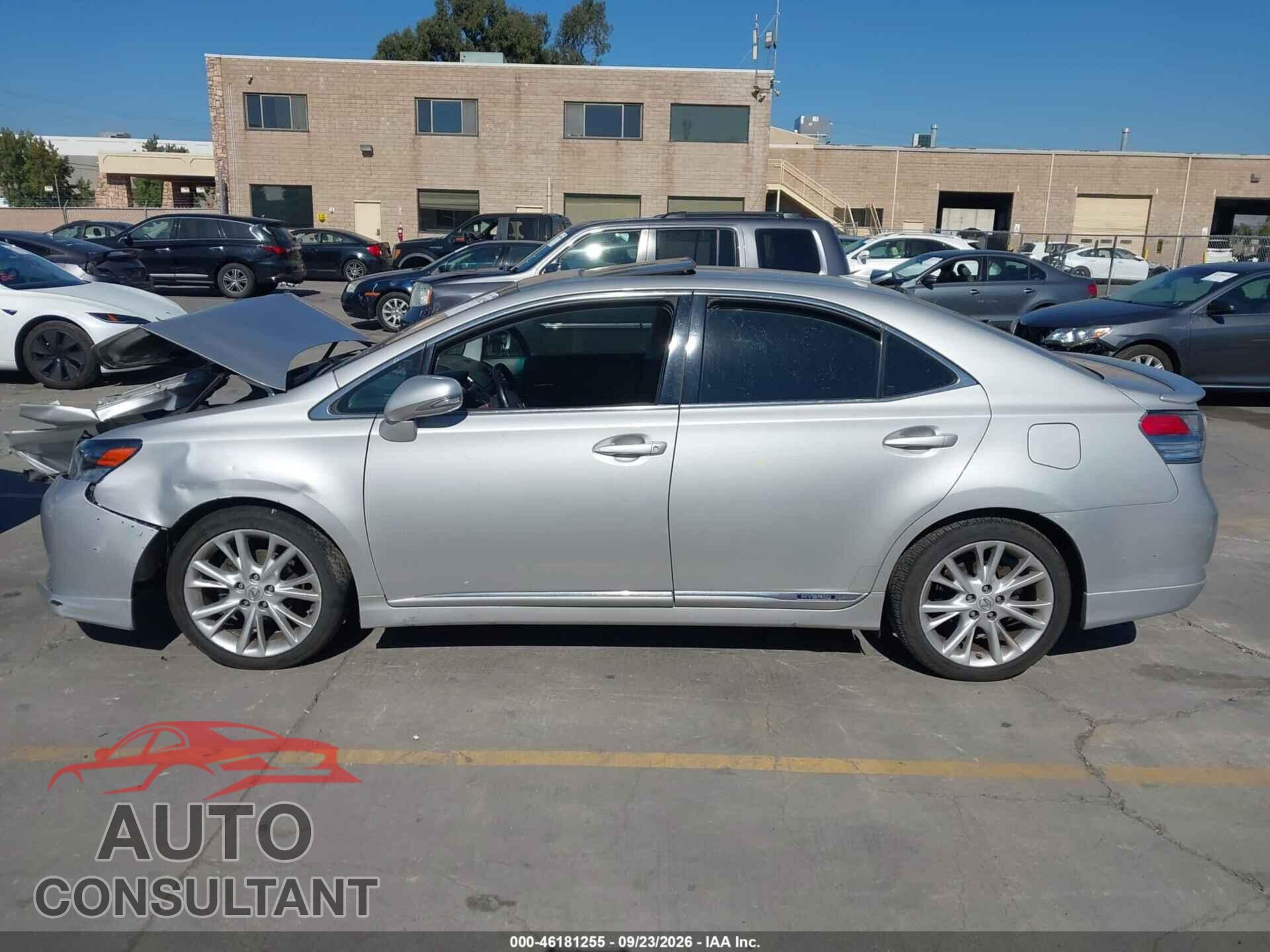 LEXUS HS 250H 2010 - JTHBB1BAXA2007752