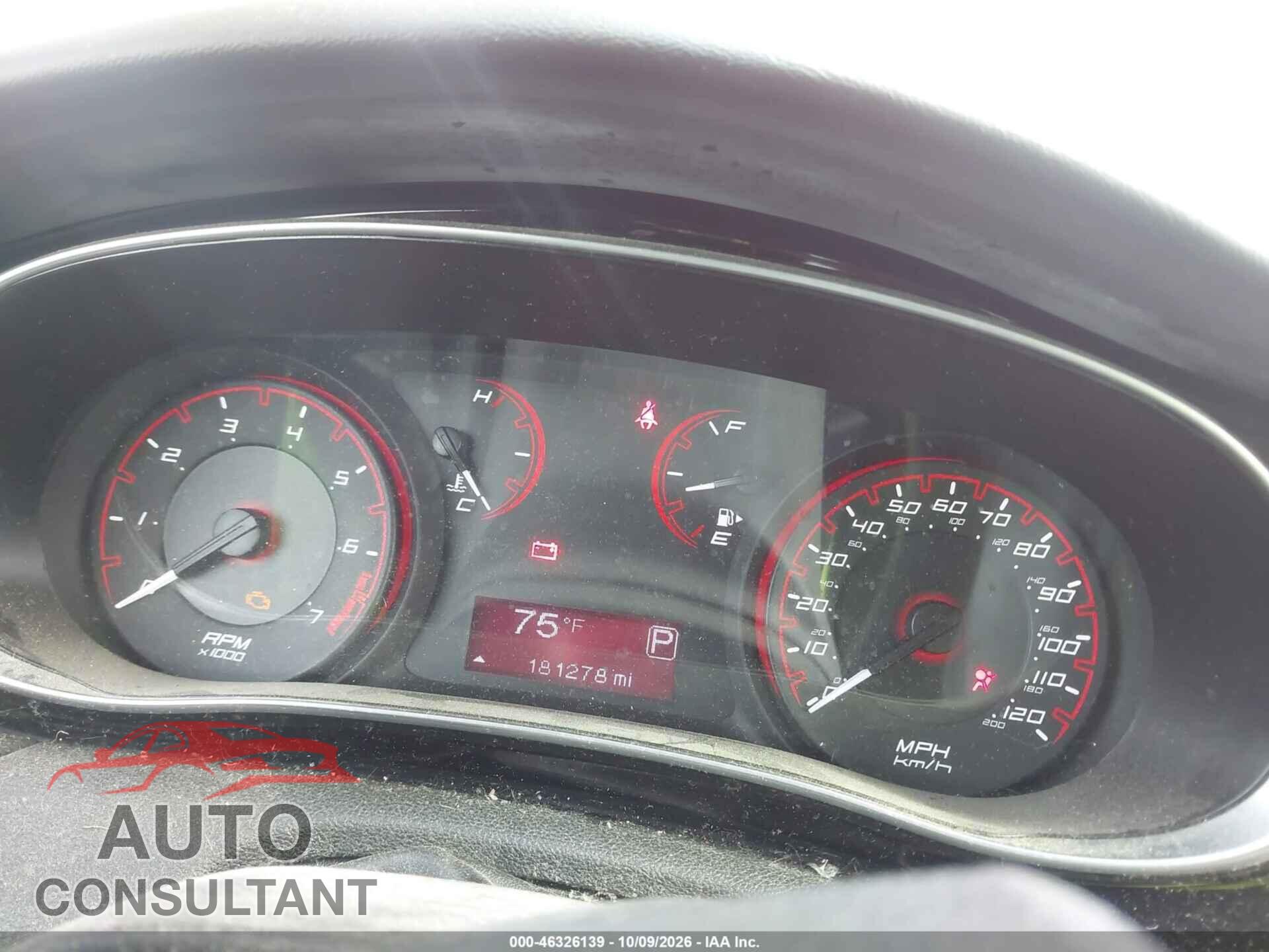 DODGE DART 2013 - 1C3CDFBA4DD332066