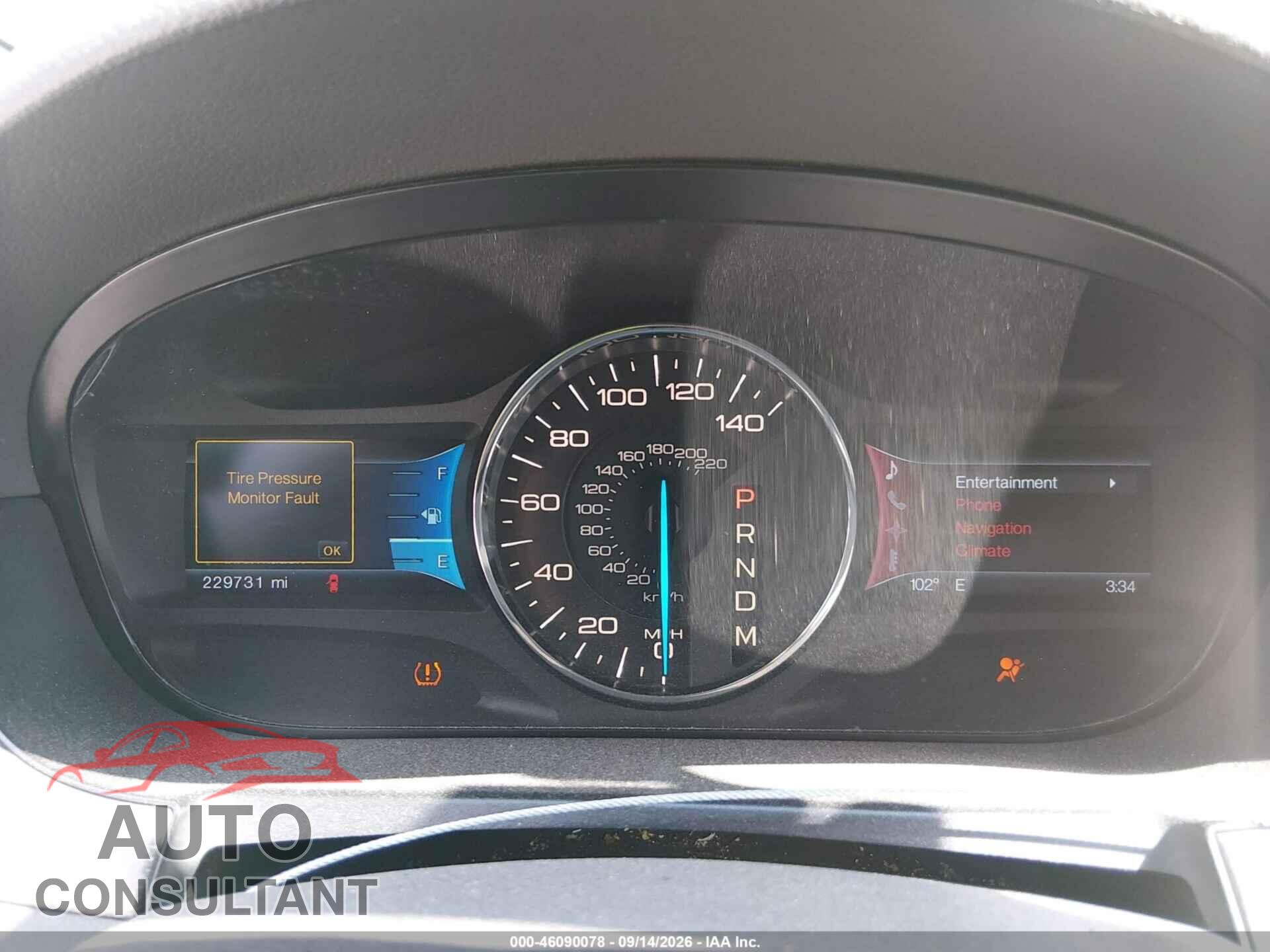 FORD EDGE 2012 - 2FMDK3JC8CBA56448
