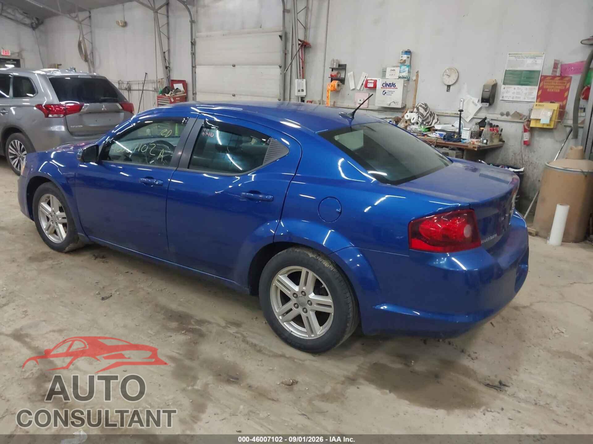 DODGE AVENGER 2013 - 1C3CDZCB7DN581318