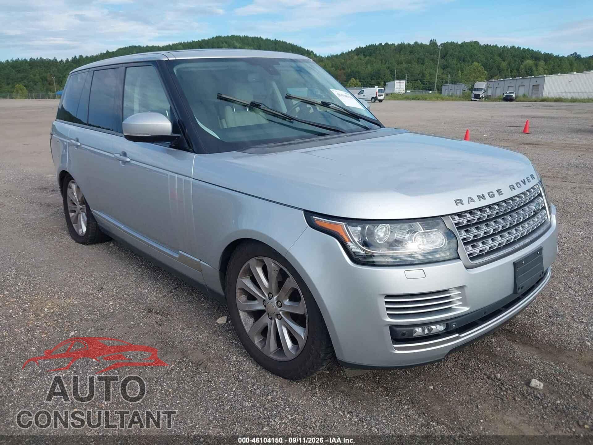LAND ROVER RANGE ROVER 2015 - SALGS2VF4FA206483