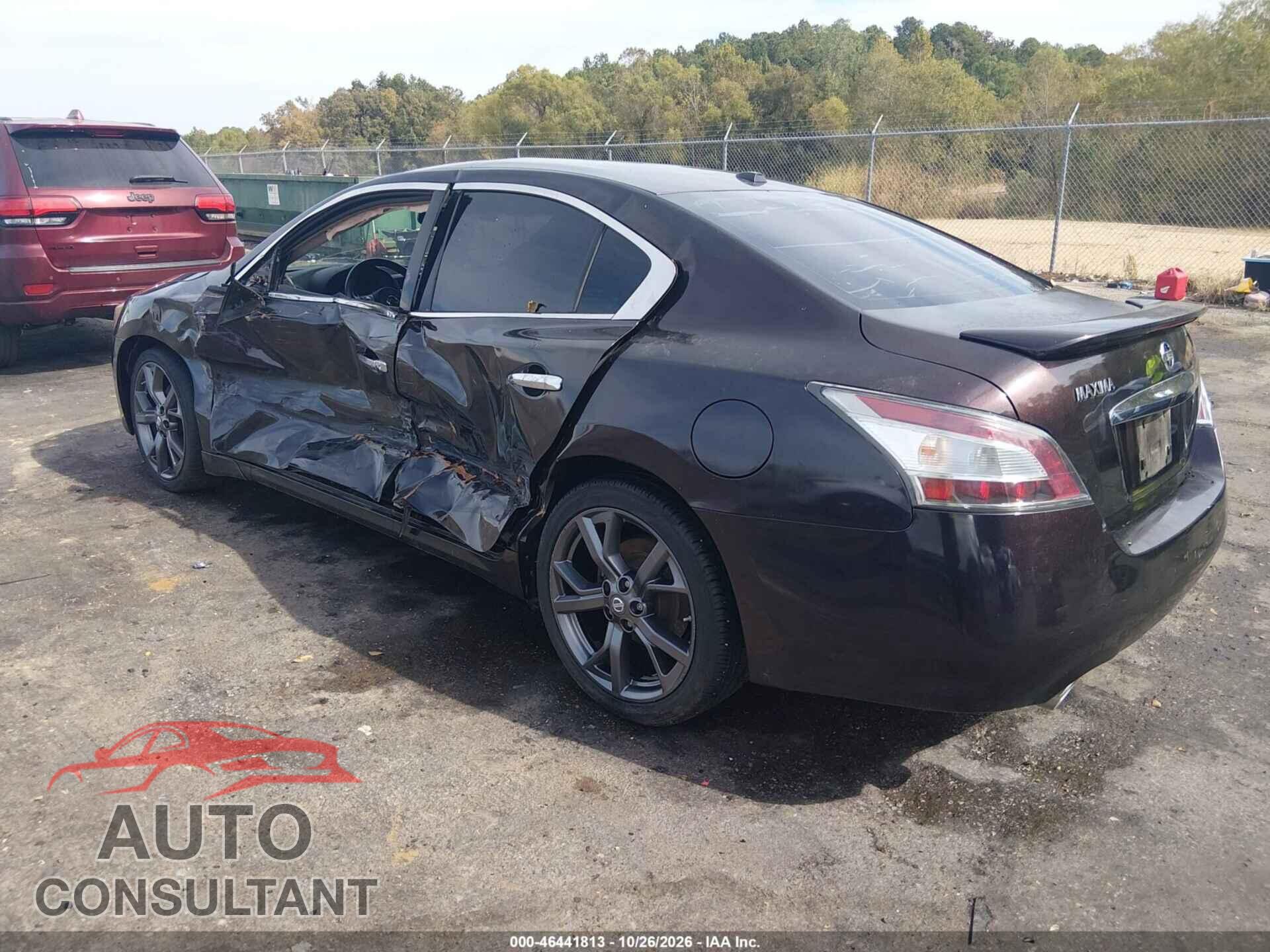 NISSAN MAXIMA 2014 - 1N4AA5AP1EC467627