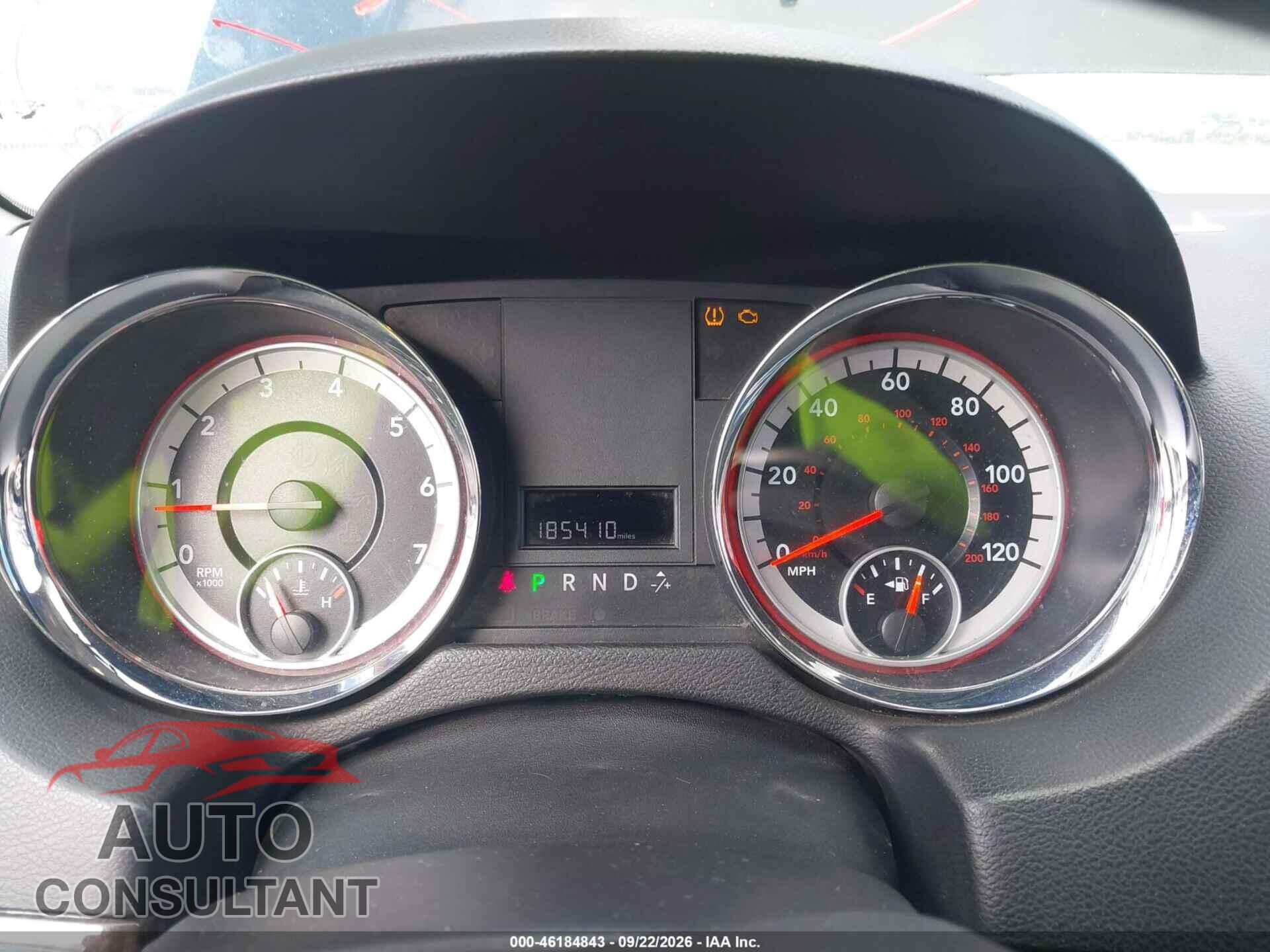 DODGE GRAND CARAVAN 2011 - 2D4RN3DG5BR742844