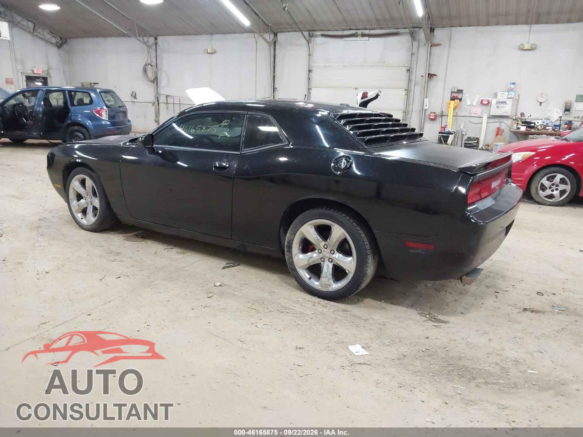 DODGE CHALLENGER 2012 - 2C3CDYAG2CH189363