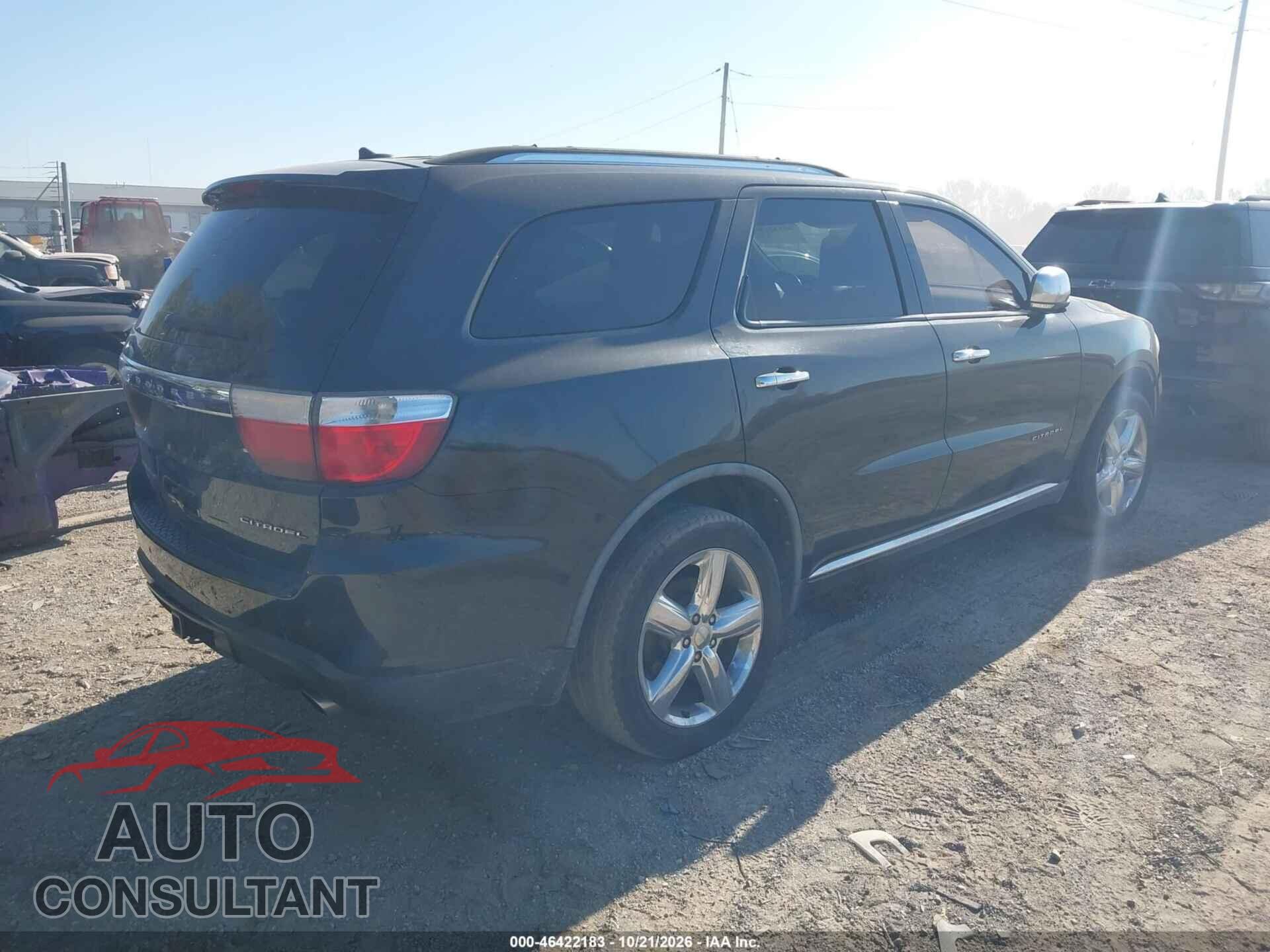 DODGE DURANGO 2012 - 1C4SDJET2CC181398