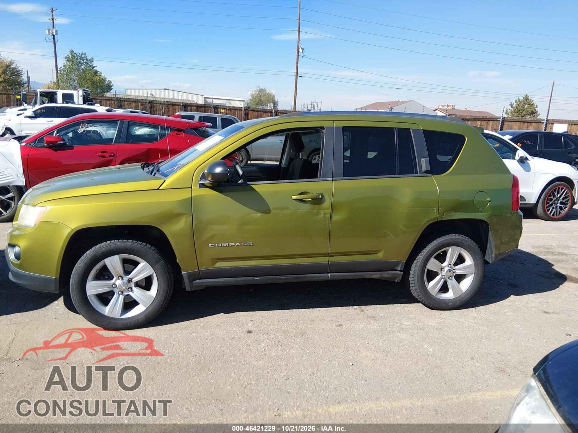 JEEP COMPASS 2012 - 1C4NJCBAXCD634214