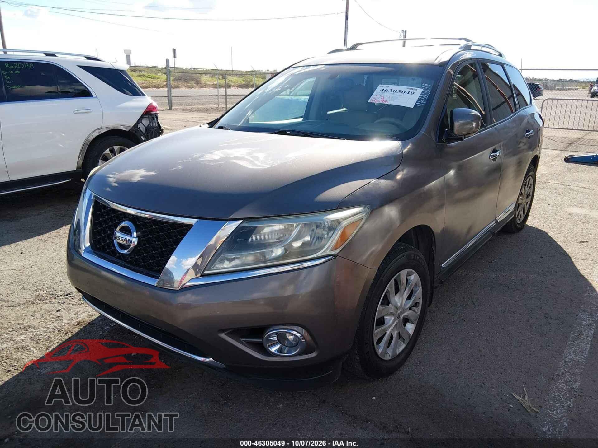 NISSAN PATHFINDER 2014 - 5N1AR2MN9EC623341