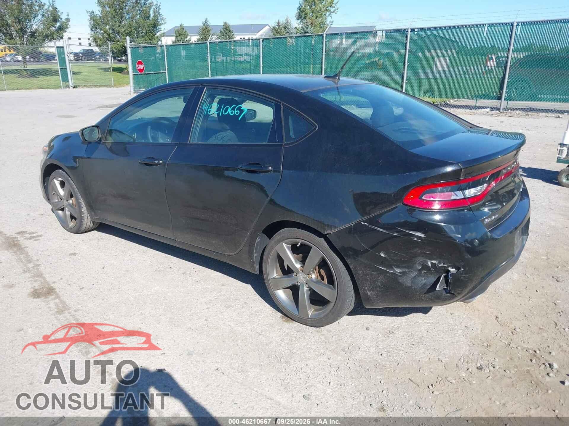 DODGE DART 2013 - 1C3CDFBAXDD324988