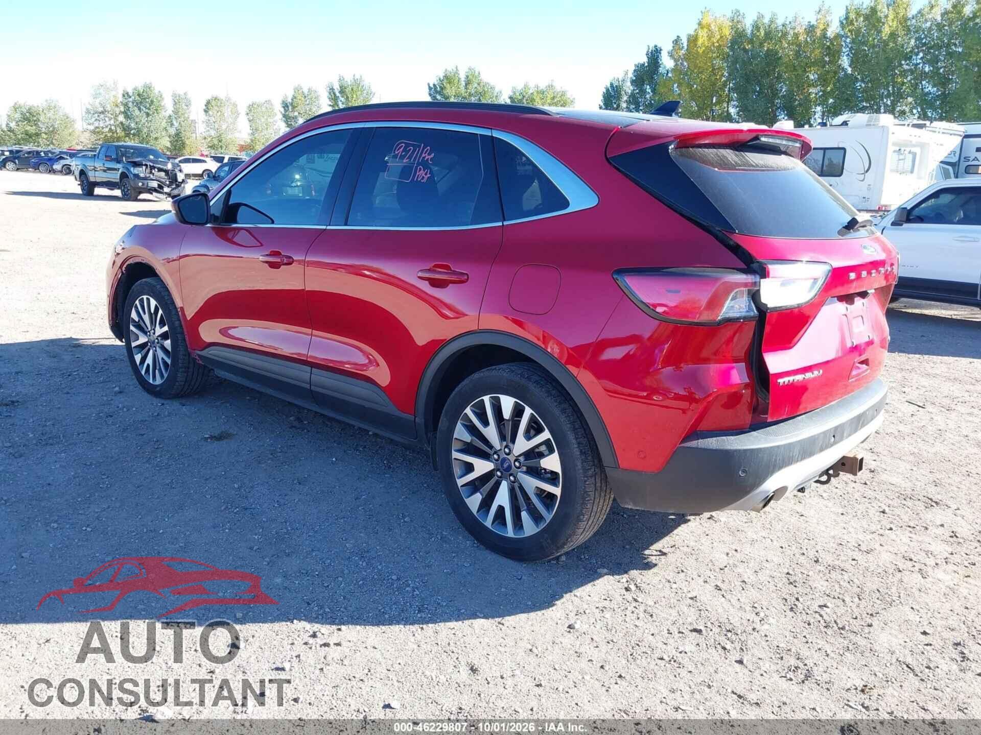 FORD ESCAPE 2020 - 1FMCU9J95LUA56186