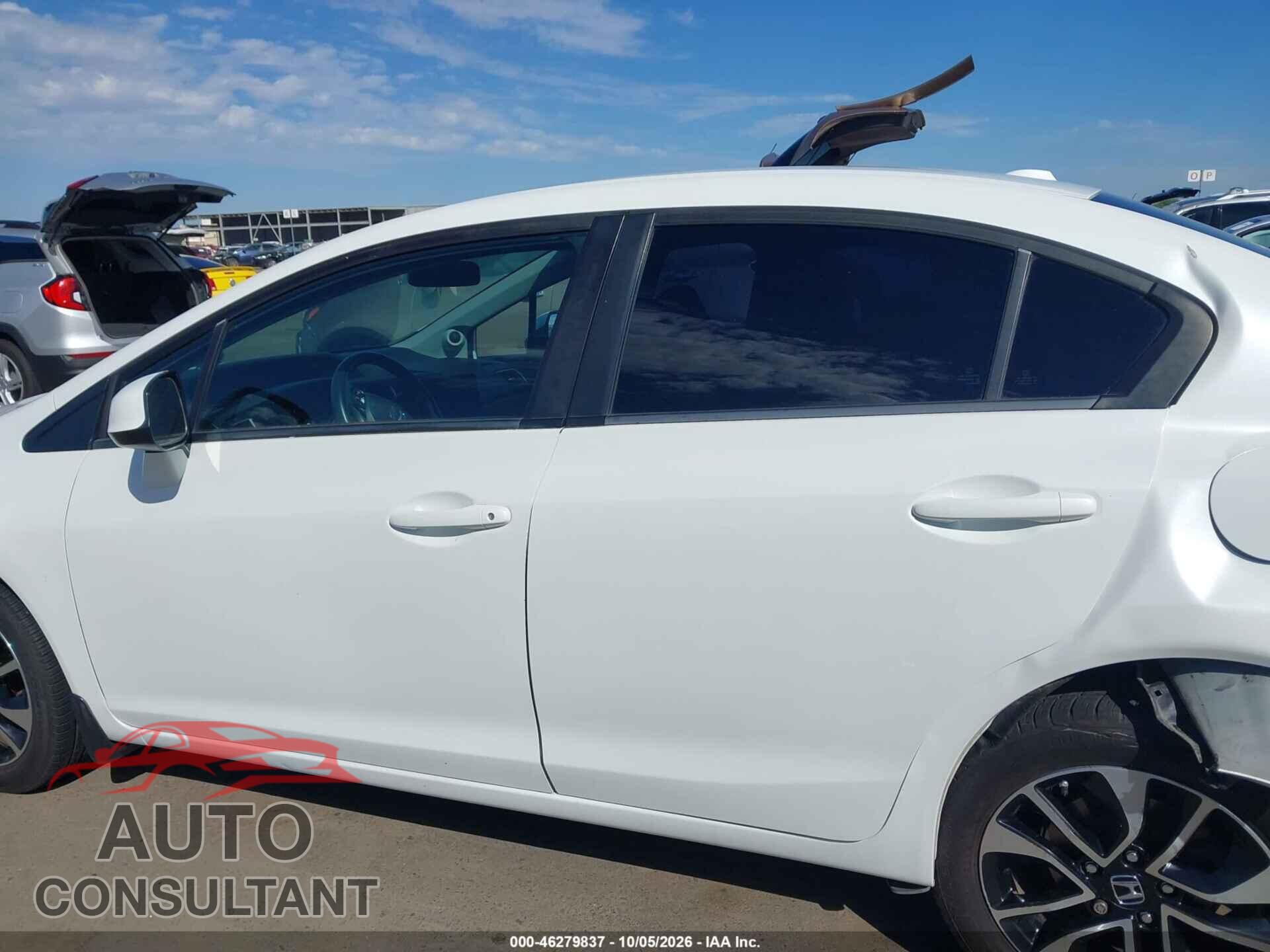 HONDA CIVIC 2013 - 19XFB2F99DE082703