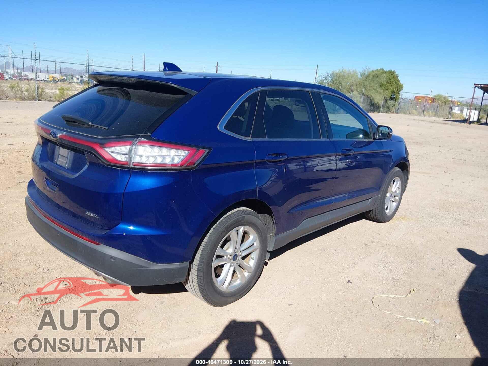 FORD EDGE 2015 - 2FMTK3J89FBC26909
