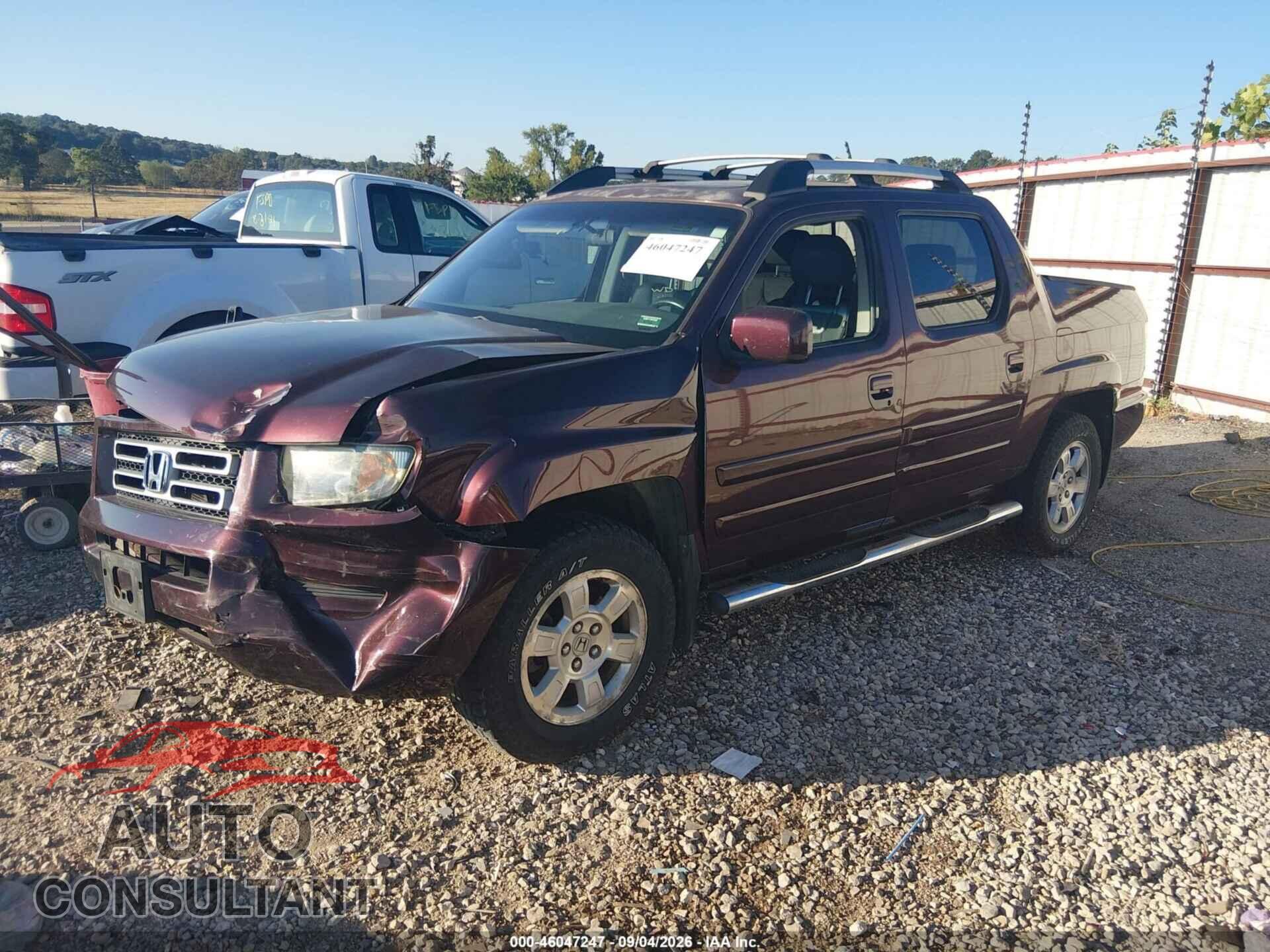 HONDA RIDGELINE 2012 - 5FPYK1F52CB460179