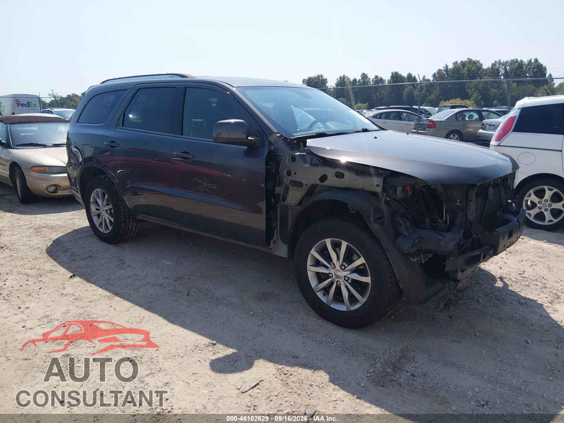 DODGE DURANGO 2017 - 1C4RDJAG5HC898831