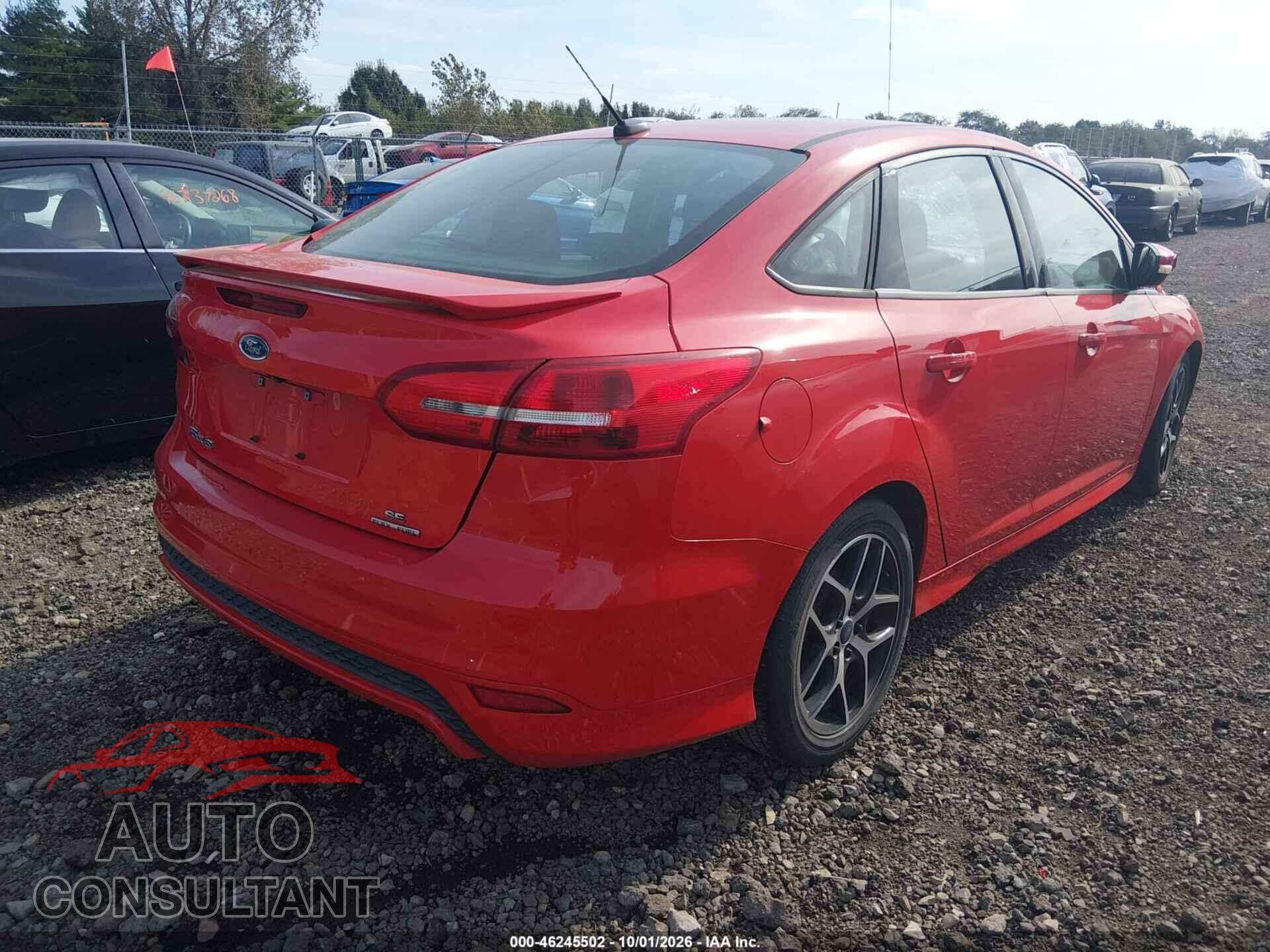 FORD FOCUS 2016 - 1FADP3F20GL397876