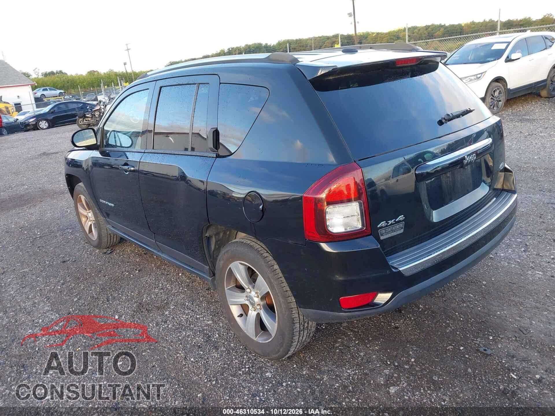 JEEP COMPASS 2017 - 1C4NJDEB2HD126823