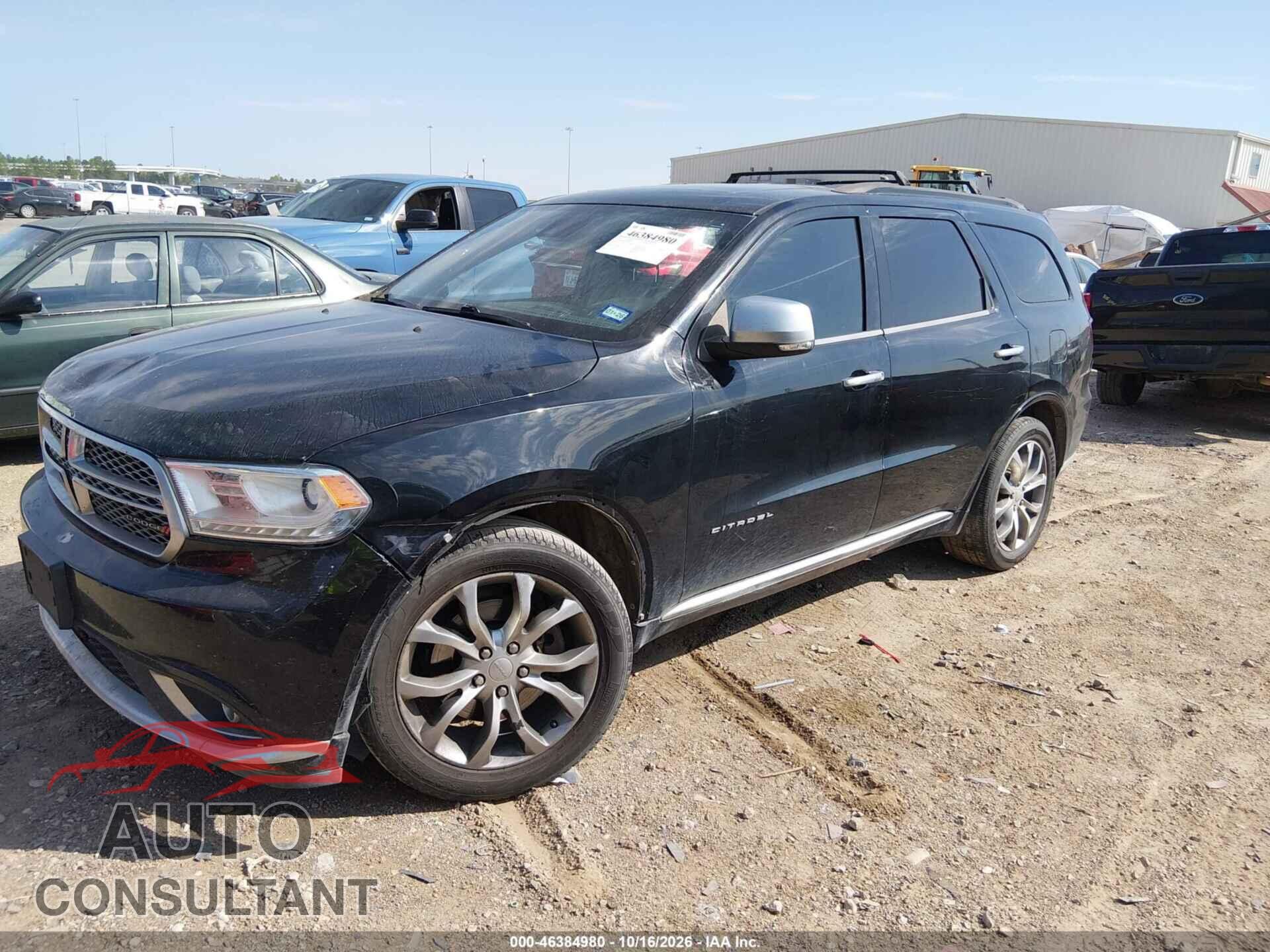 DODGE DURANGO 2017 - 1C4SDHET3HC854747