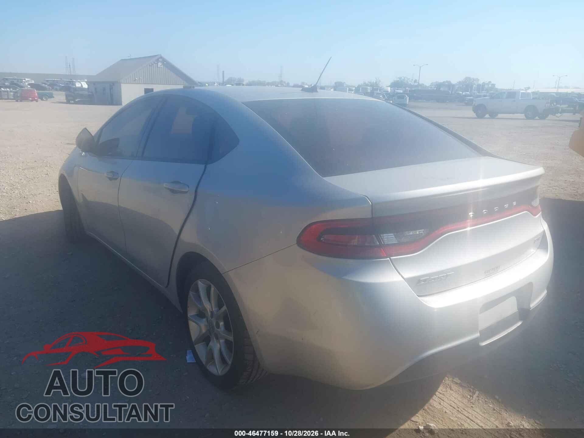 DODGE DART 2013 - 1C3CDFBA6DD270640