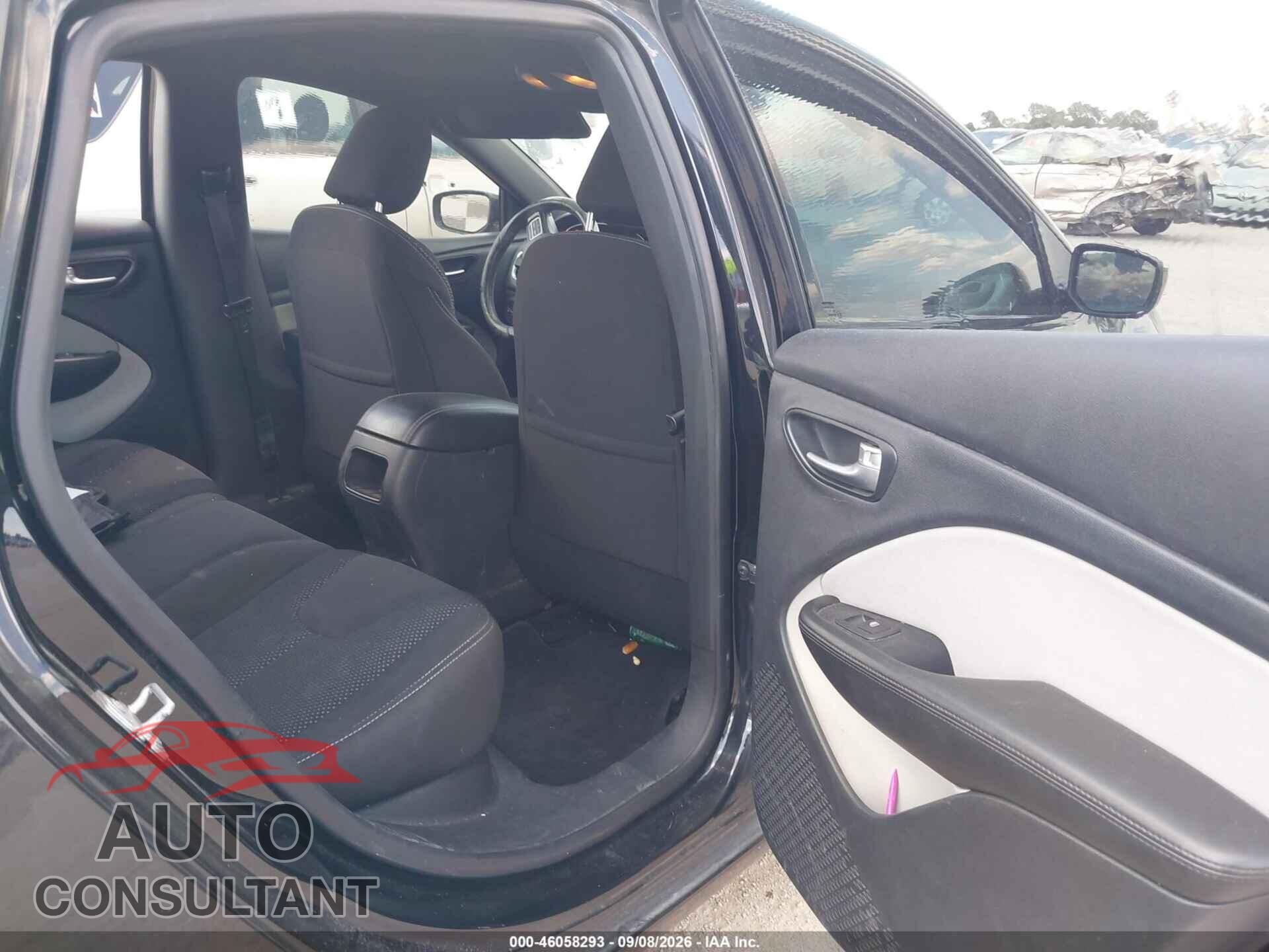 DODGE DART 2015 - 1C3CDFBB0FD276820