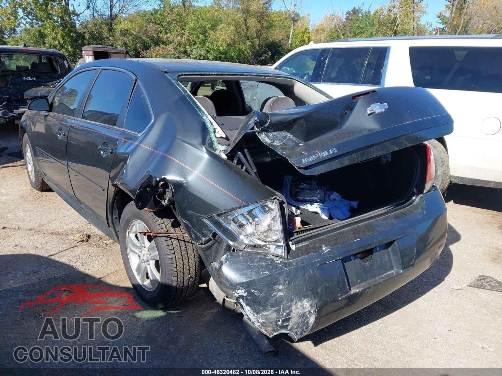 CHEVROLET IMPALA 2013 - 2G1WF5E38D1260559